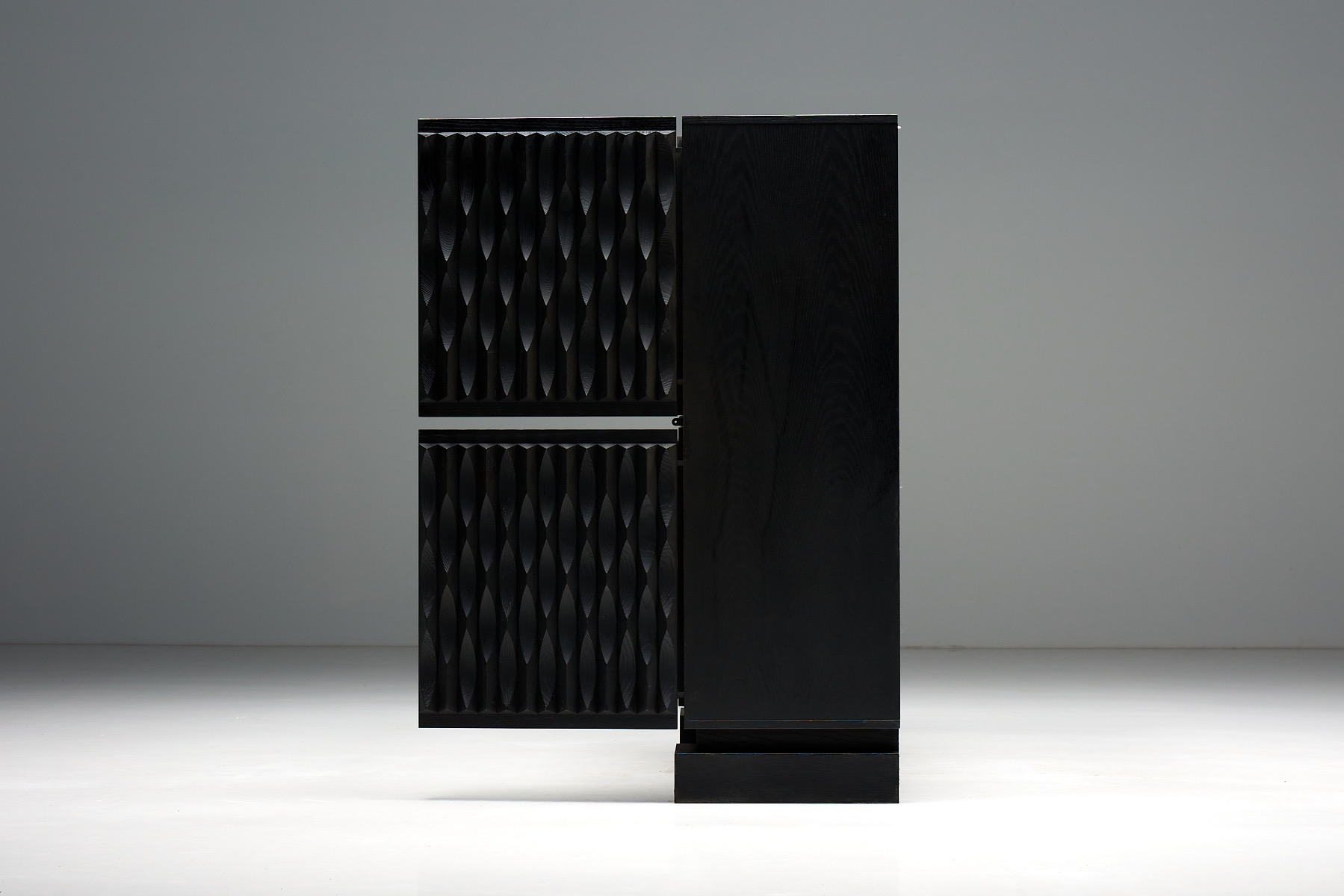 Brutalist Bar Cabinet by De Coene - 1970s