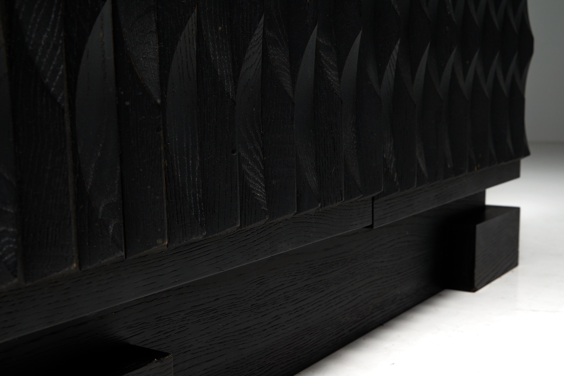 Brutalist Bar Cabinet by De Coene - 1970s