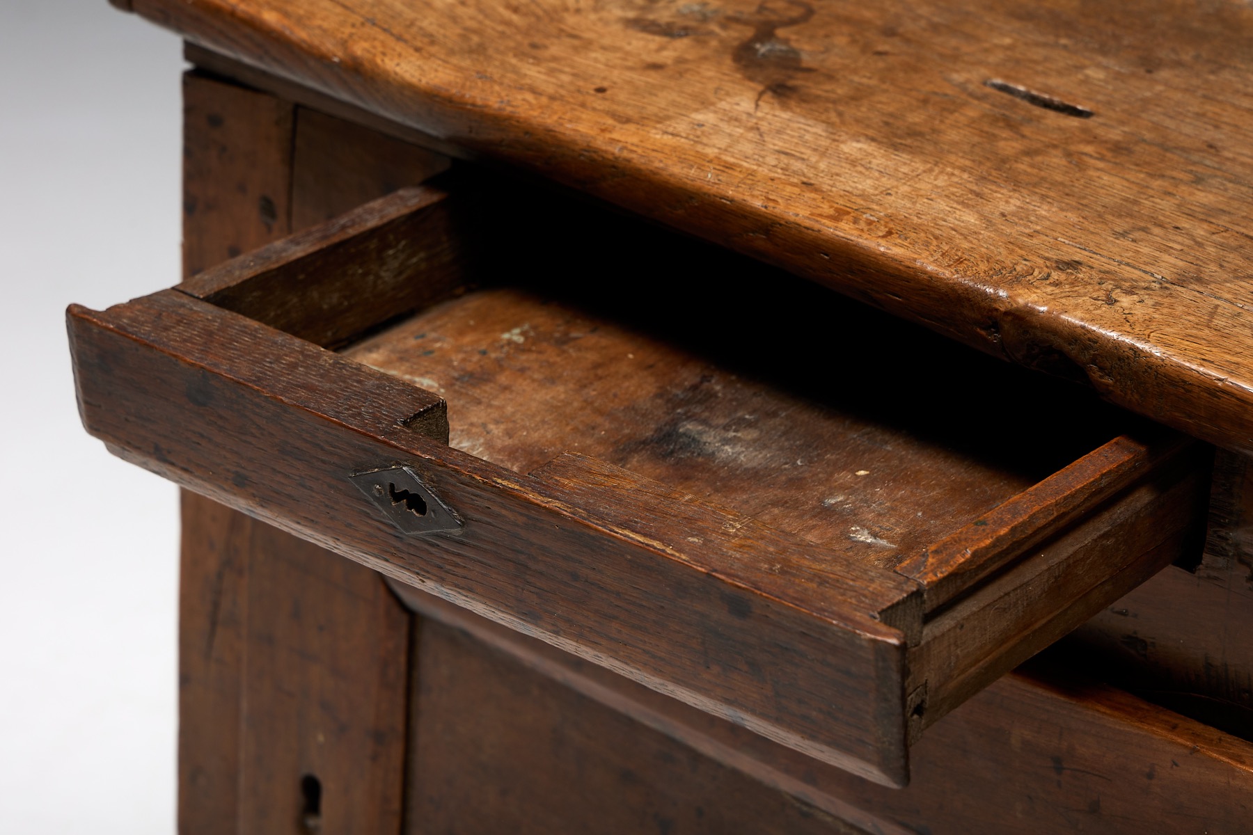 Art Populaire Writing Desk - 19th Century