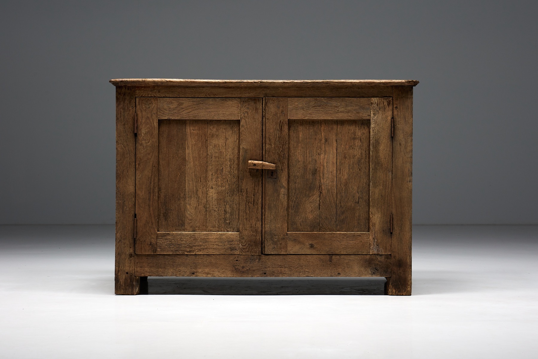 Naive Folk Art Buffet - 19th Century