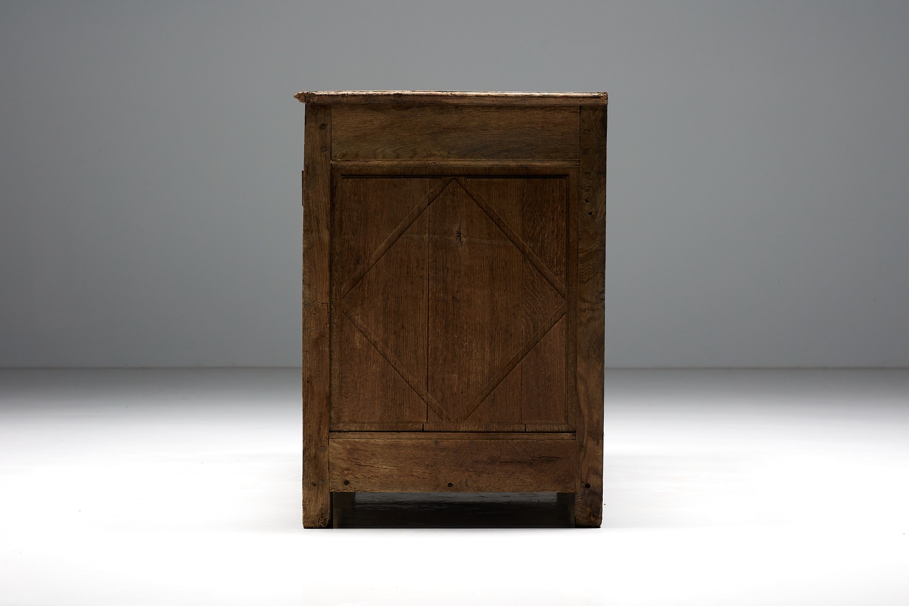 Naive Folk Art Buffet - 19th Century