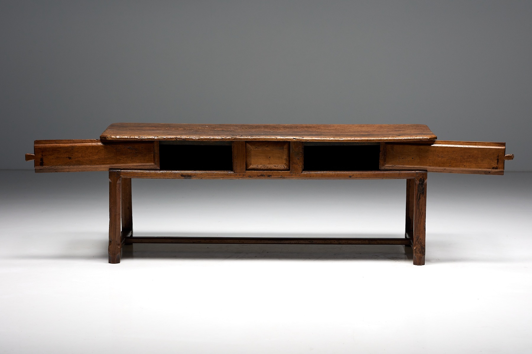 Rustic Art Populaire Table - 19th Century
