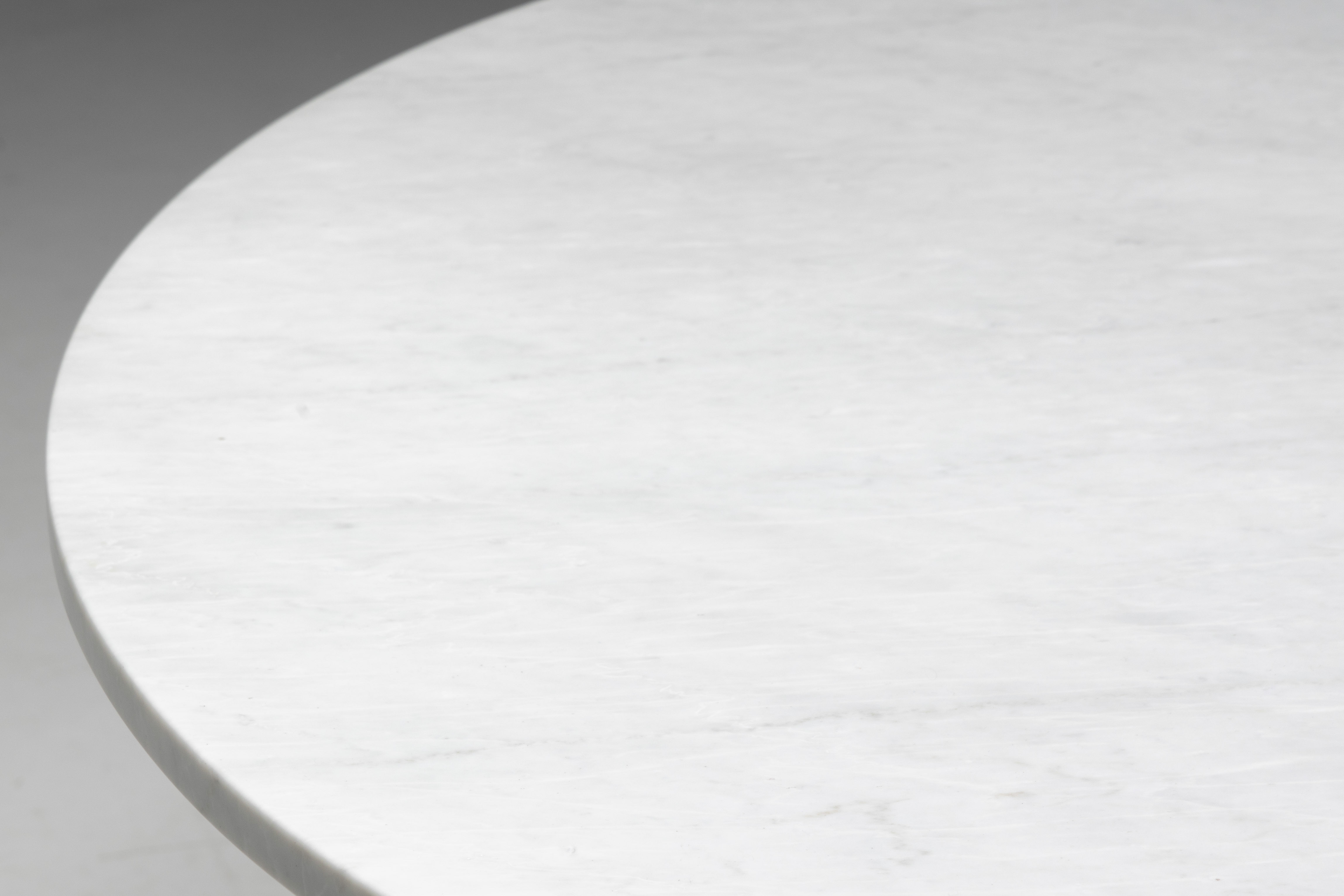 Eros White Marble Dining Table by Angelo Mangiarotti for Skipper, Italy - 1970s