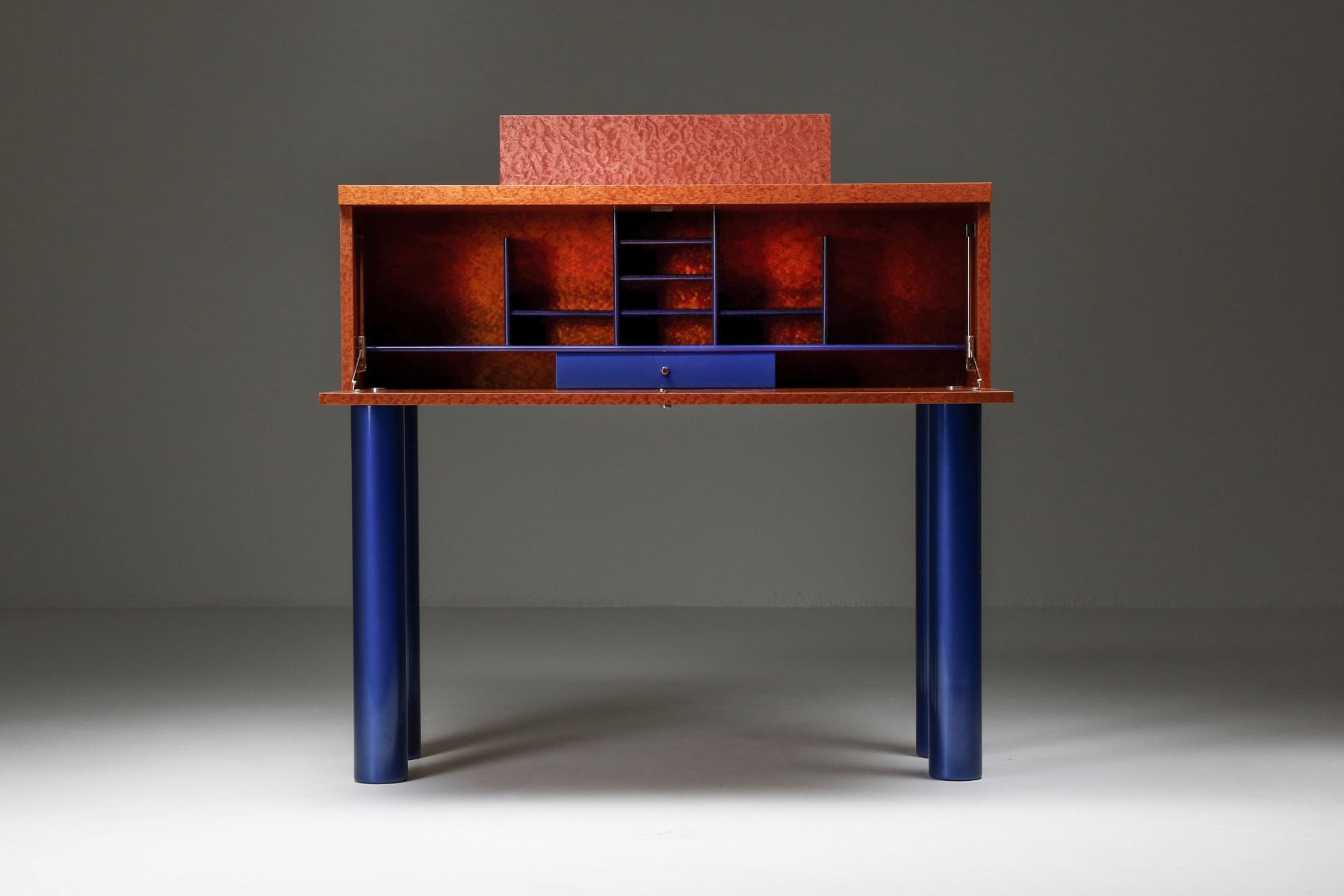 Donau Secretaire by Ettore Sottsass Memphis design - 1990's