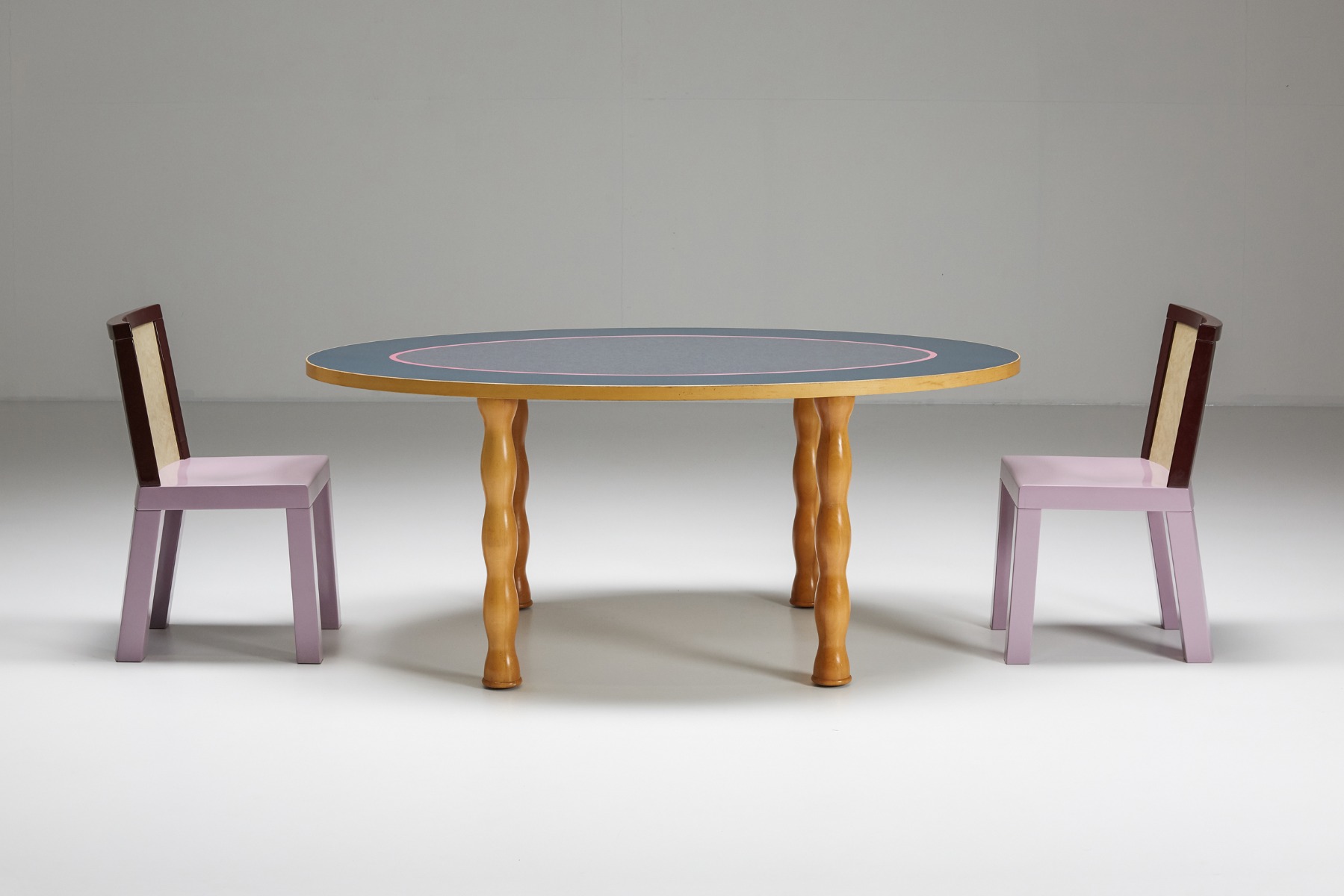 Ettore Sottsass Dining Table for Zanotta Memphis Italy - 1980s