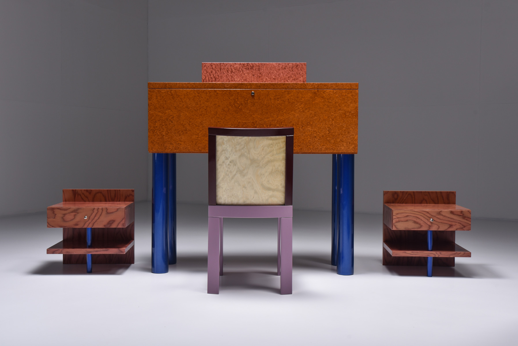 Ettore Sottsass Side Tables for Leitner - 1970s