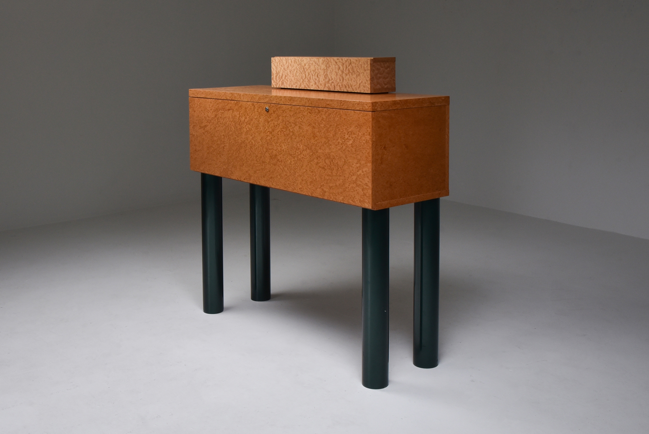 Ettore Sottsass and Marco Zannini Donau Writing Desk & Chair - 1980s