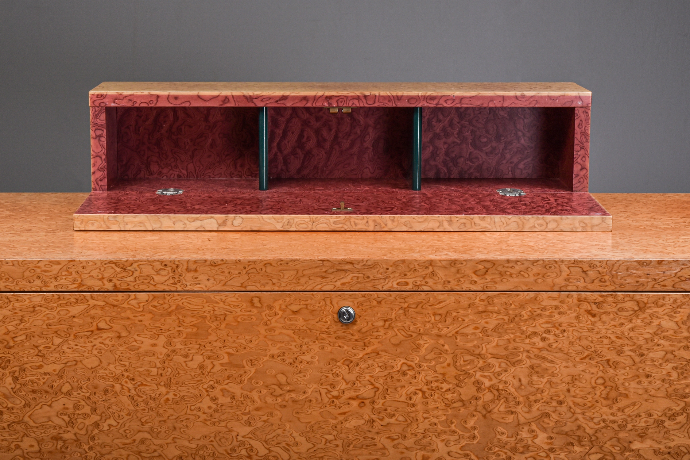 Ettore Sottsass and Marco Zannini Donau Writing Desk & Chair - 1980s