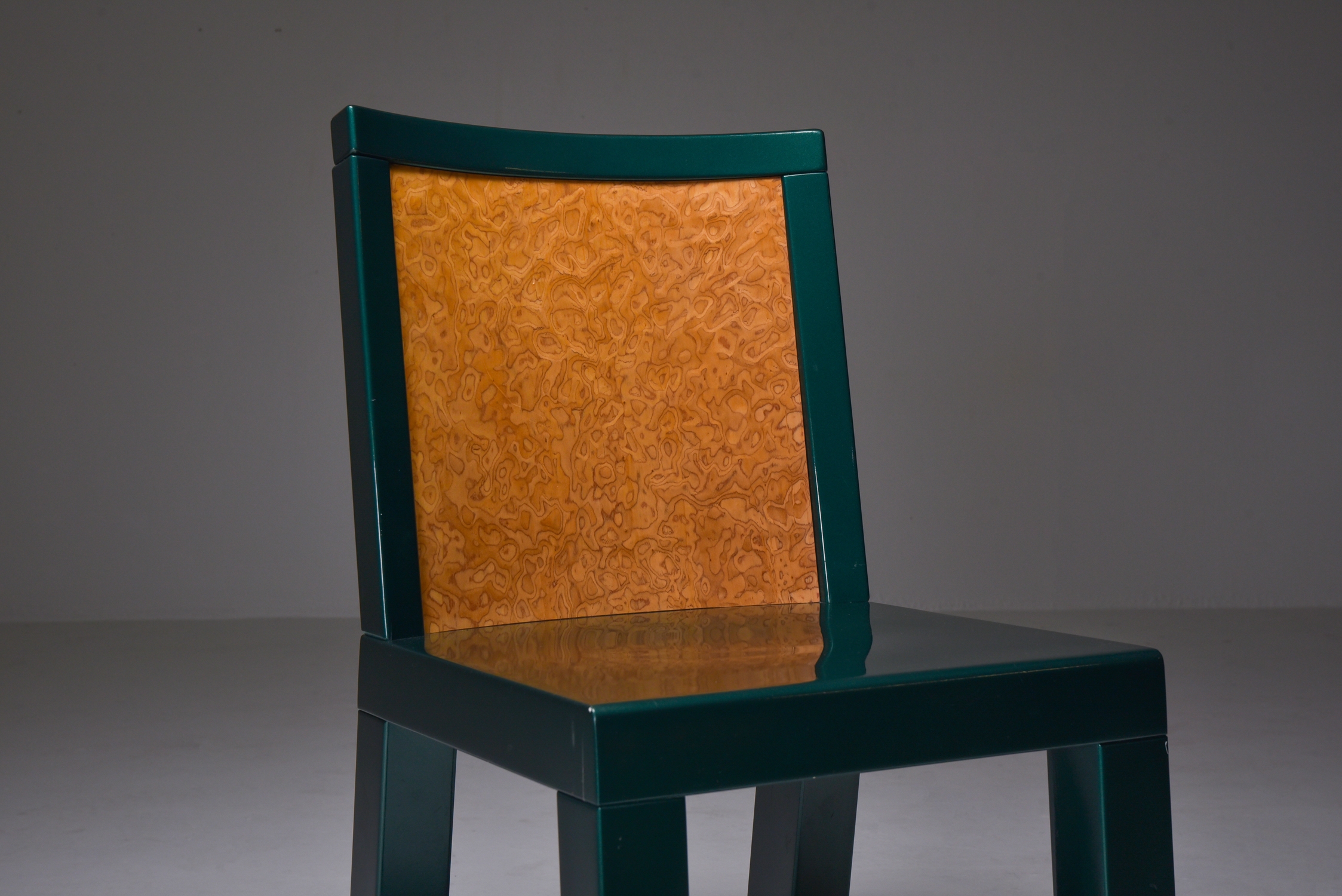 Ettore Sottsass and Marco Zannini Donau Writing Desk & Chair - 1980s