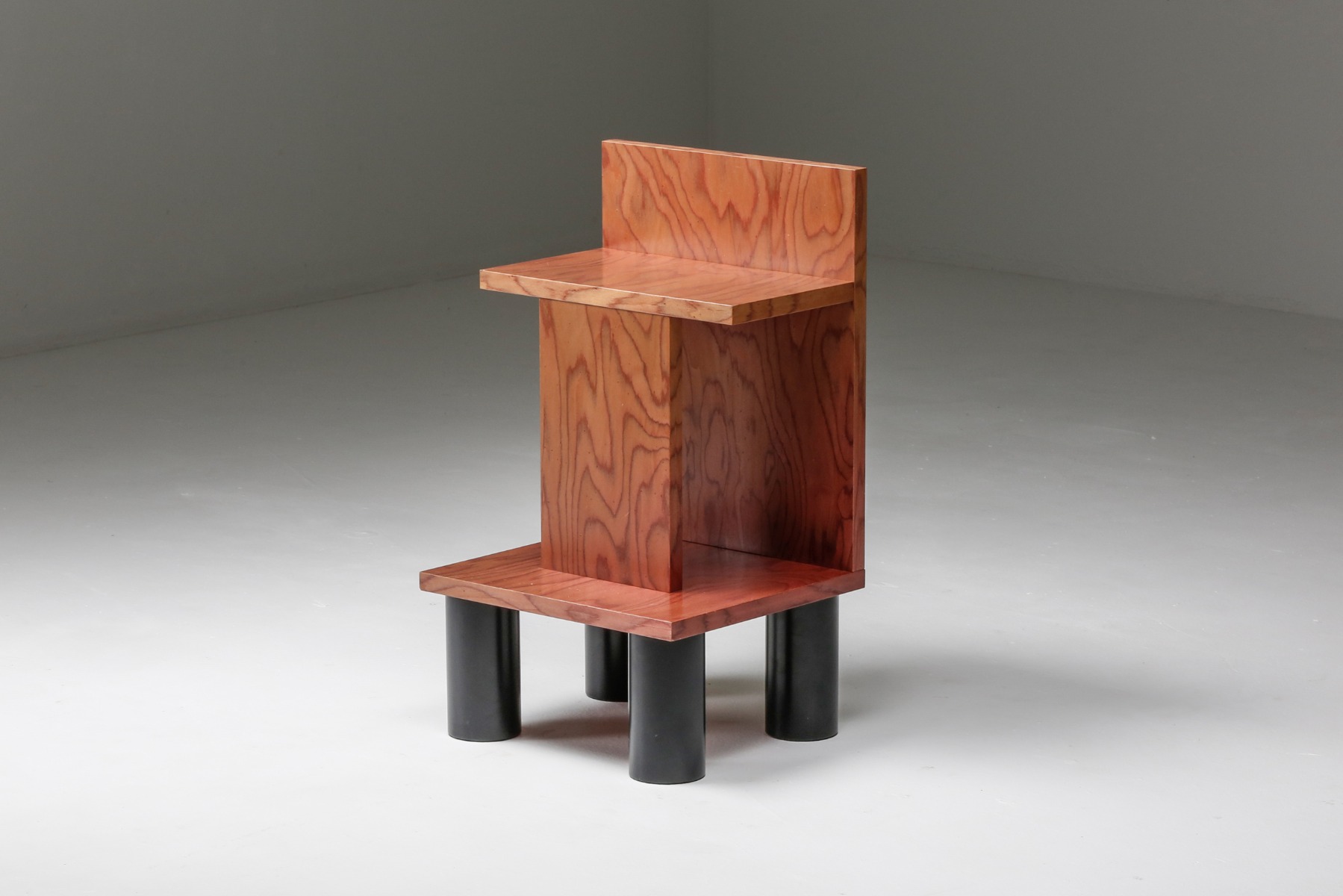 Ettore Sottsass Side Table Memphis Style - 1980's