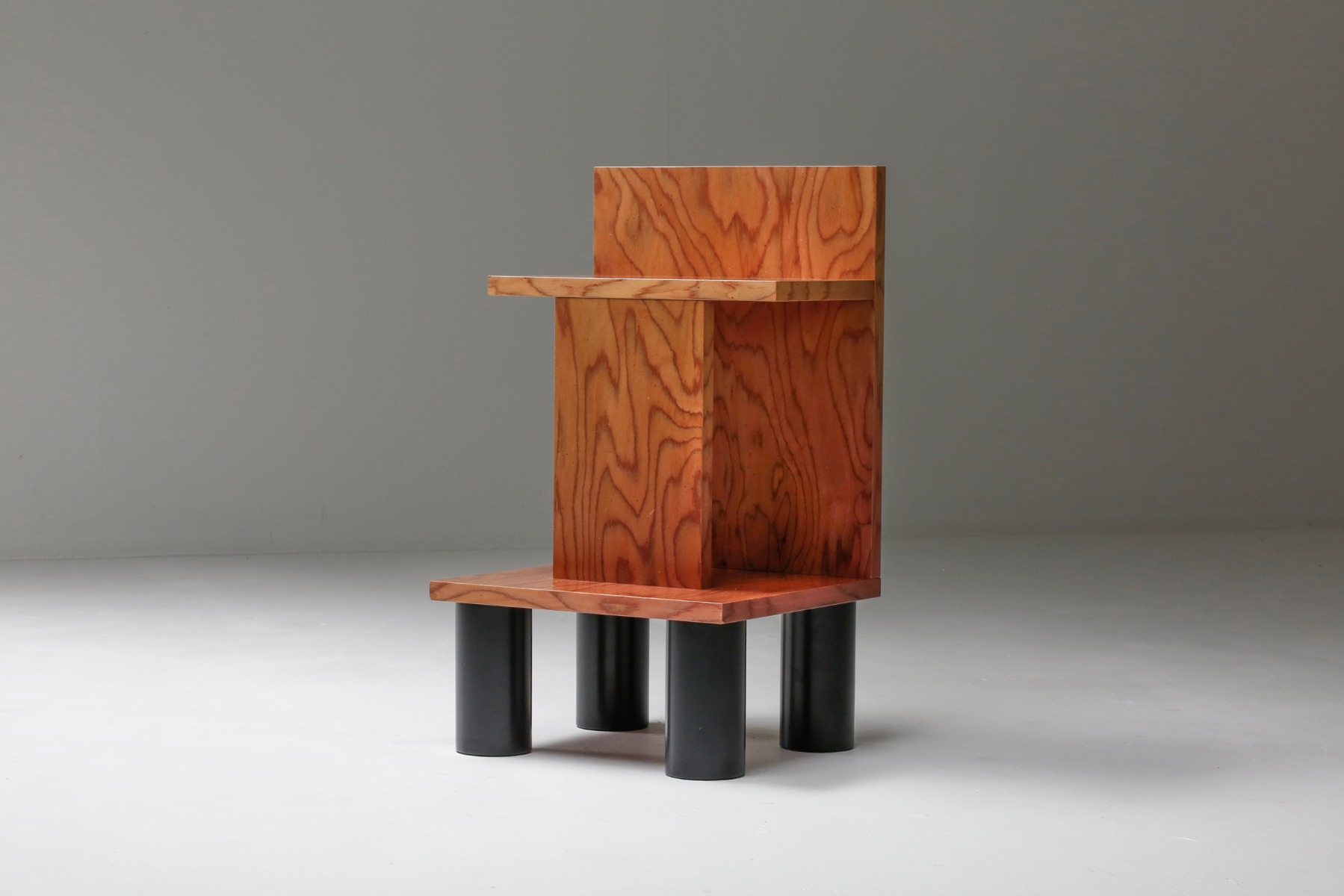 Ettore Sottsass Side Table Memphis Style - 1980's