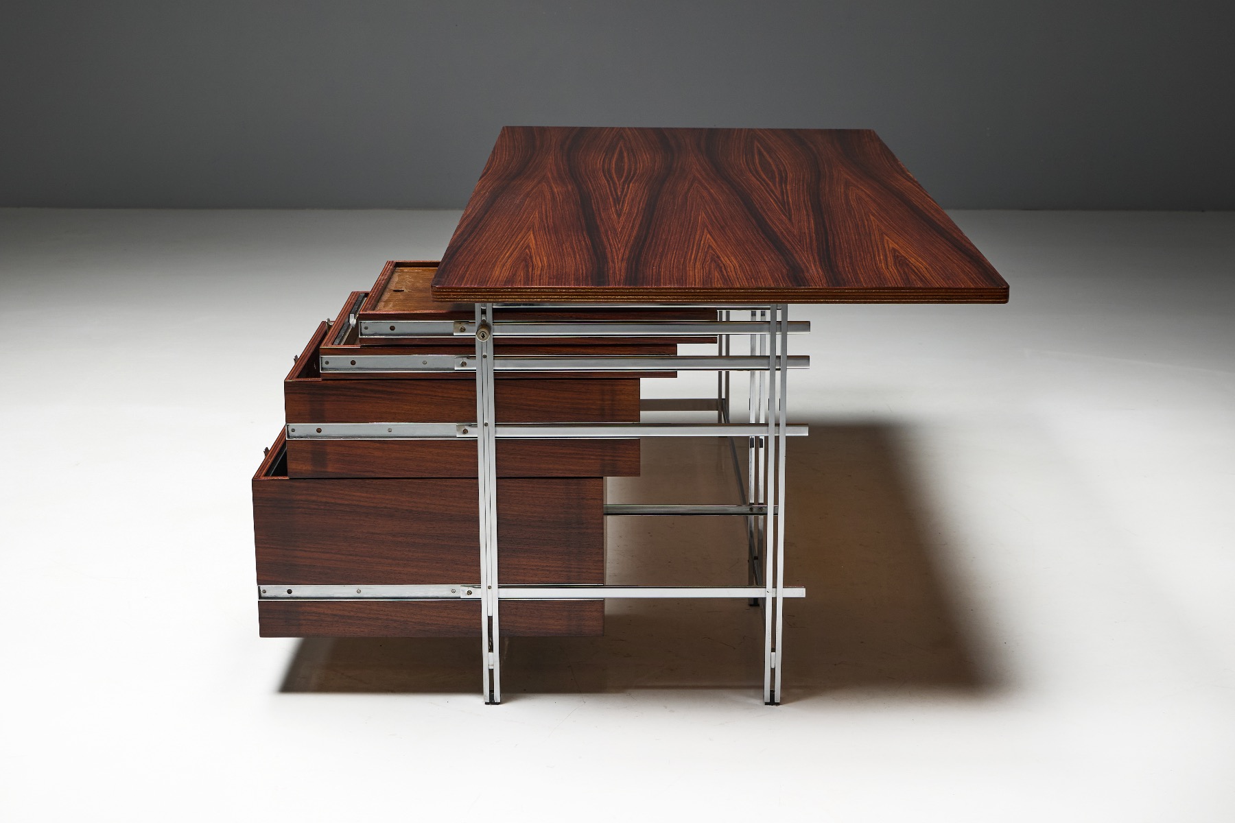Executive Desk by Jules Wabbes for Mobilier Universel - 1950s