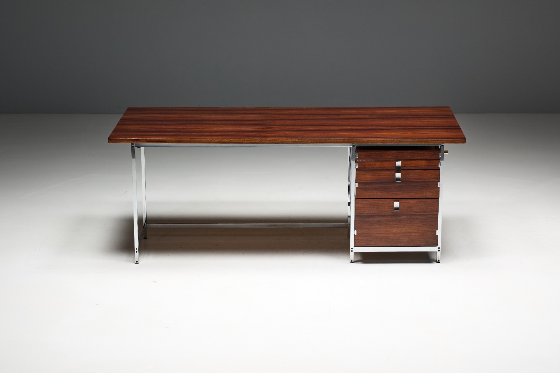 Executive Desk by Jules Wabbes for Mobilier Universel - 1950s