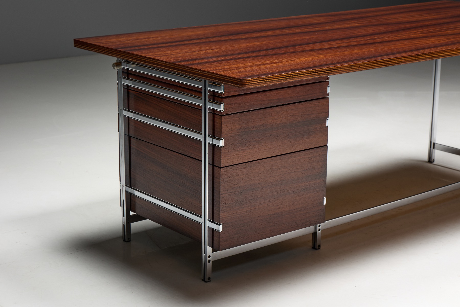 Executive Desk by Jules Wabbes for Mobilier Universel - 1950s