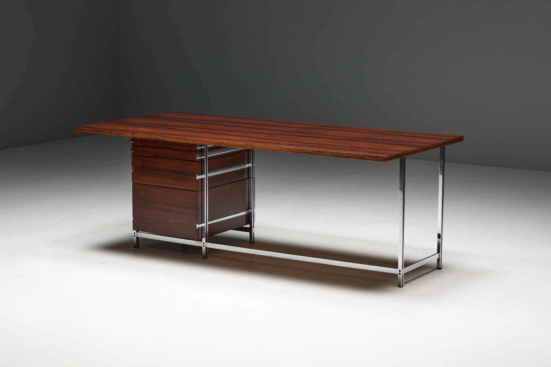 Executive Desk by Jules Wabbes for Mobilier Universel - 1950s