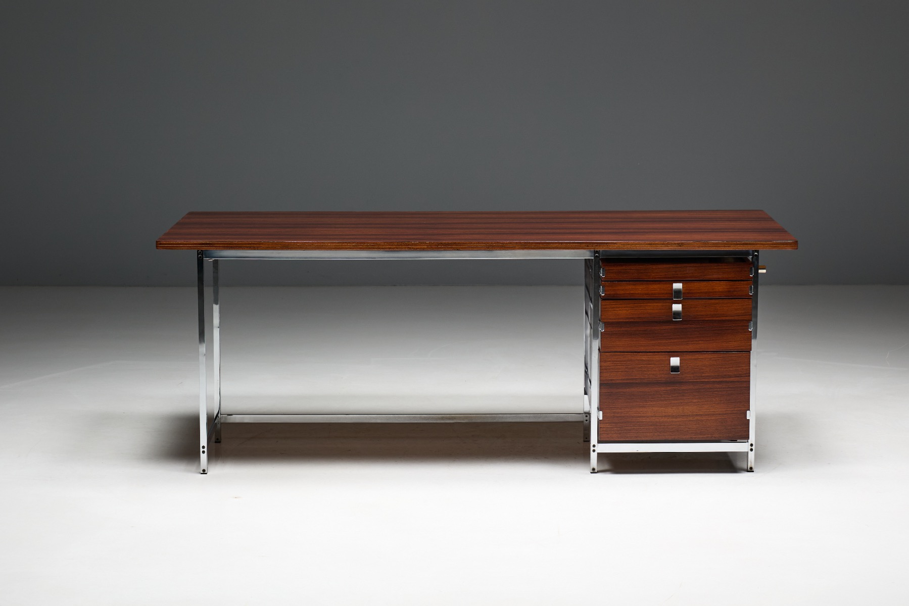Executive Desk by Jules Wabbes for Mobilier Universel - 1950s