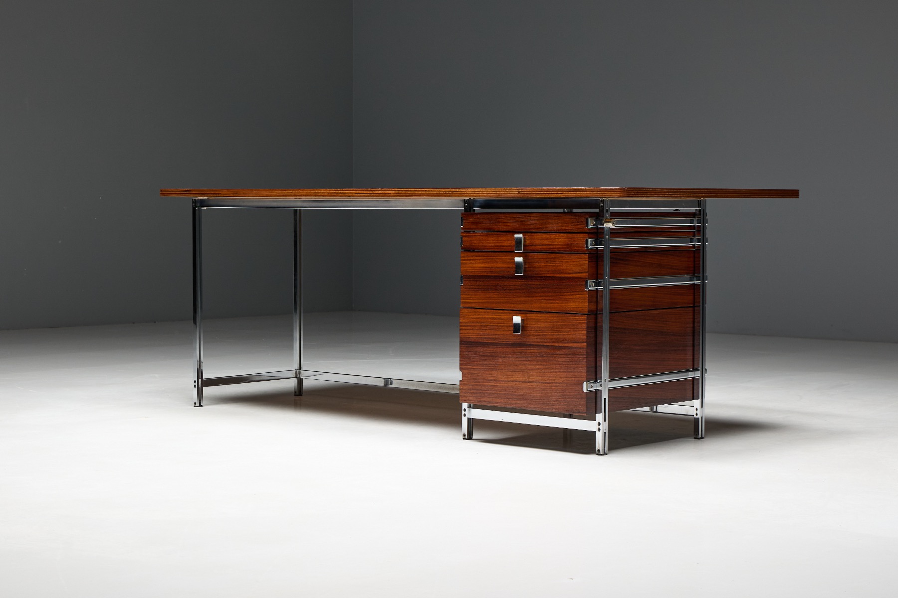 Executive Desk by Jules Wabbes for Mobilier Universel - 1950s