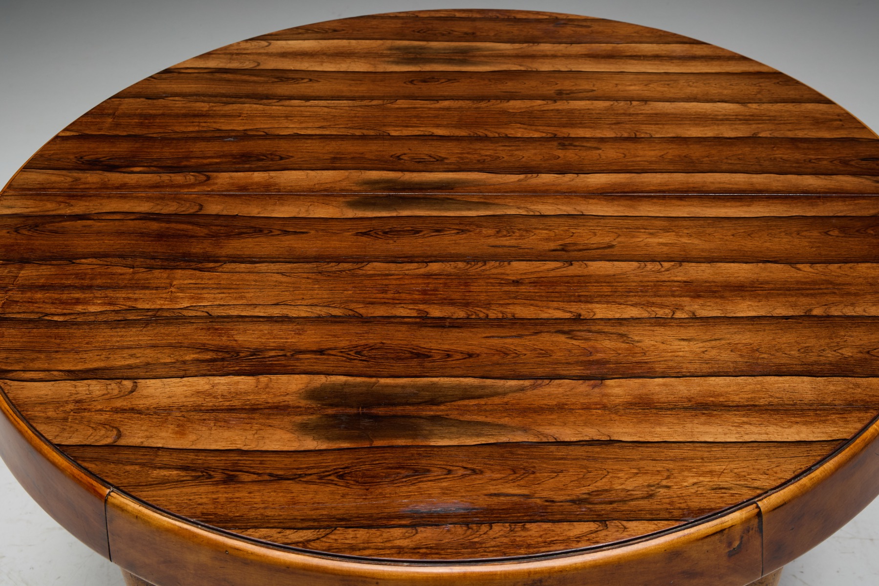 Expandable Caviuna Dining Table by Hauner Eisler, Brazil - circa 1955