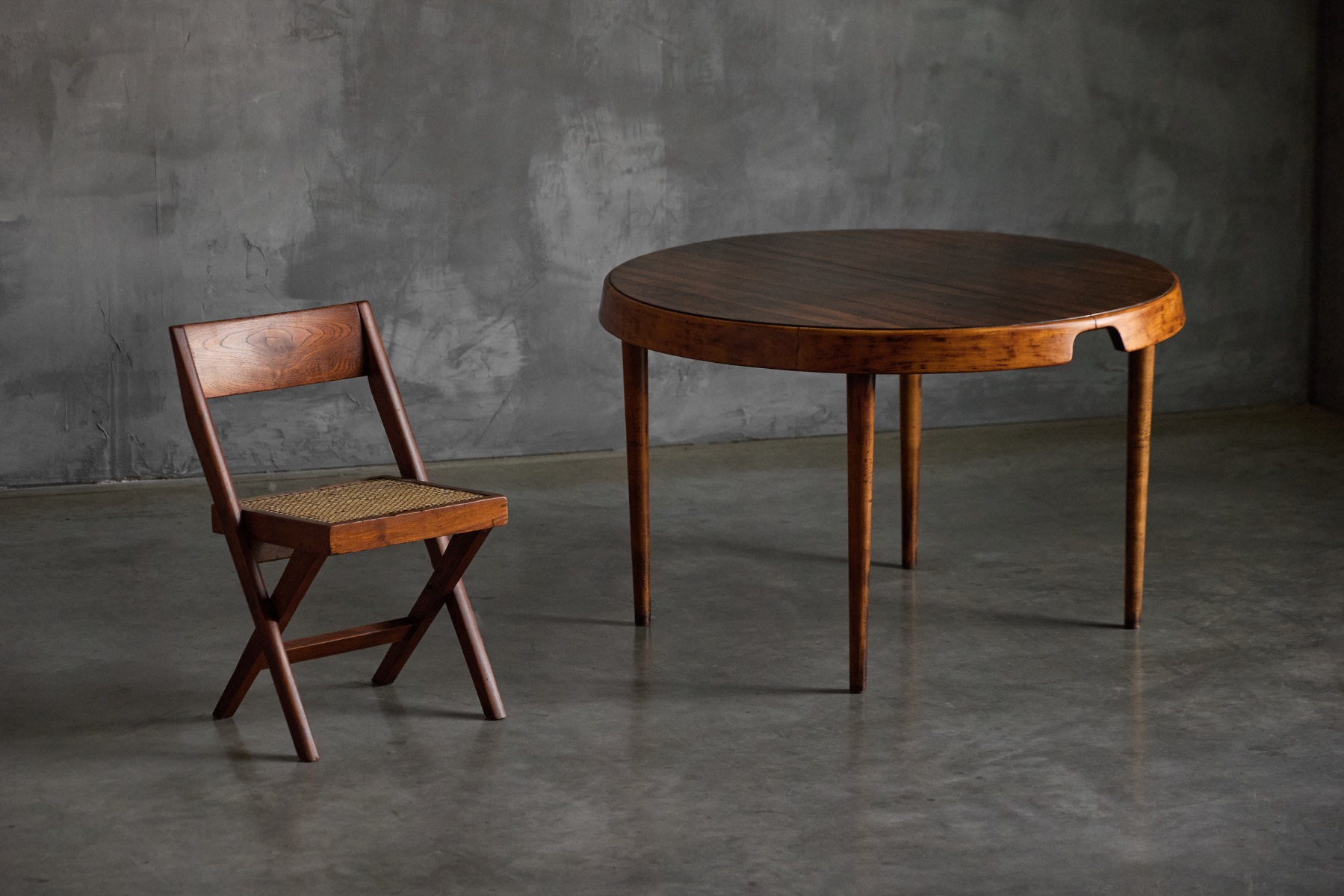 Expandable Caviuna Dining Table by Hauner Eisler, Brazil - circa 1955