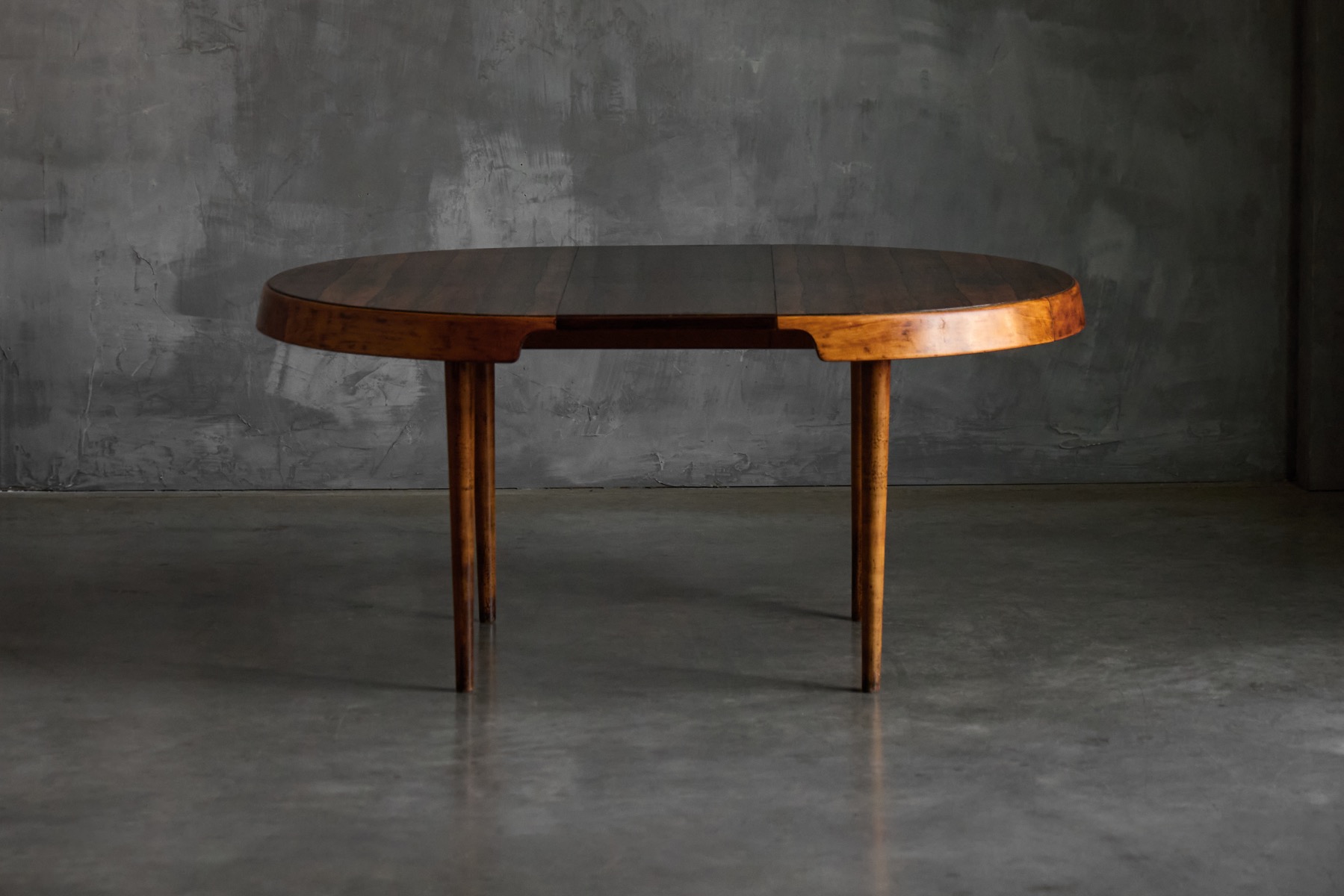 Expandable Caviuna Dining Table by Hauner Eisler, Brazil - circa 1955