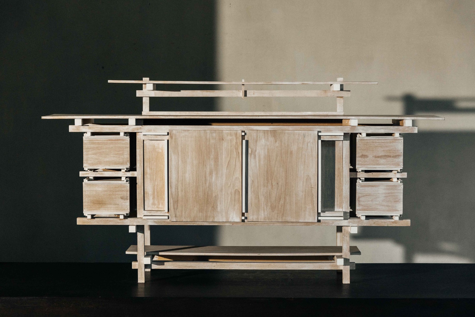 Sideboard Attributed to Gerrit Rietveld, Netherlands - 1980s
