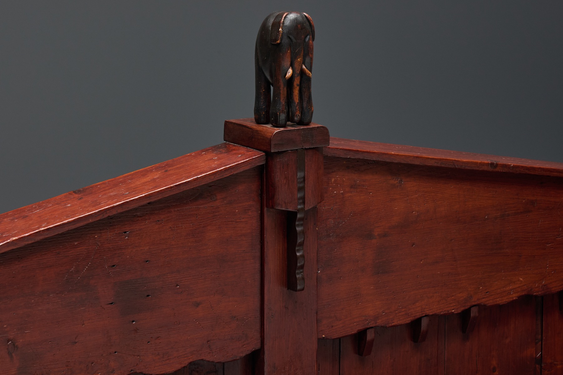 Expressionist Amsterdam School Bench - 1920s