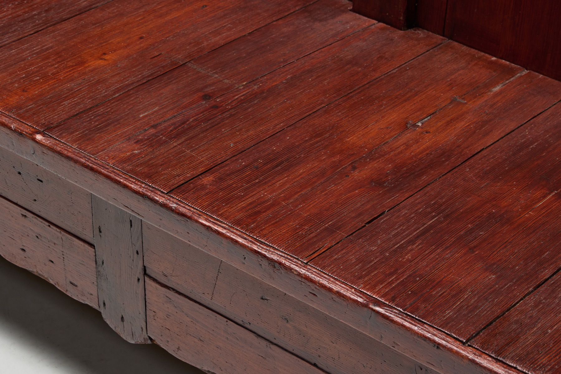 Expressionist Amsterdam School Bench - 1920s