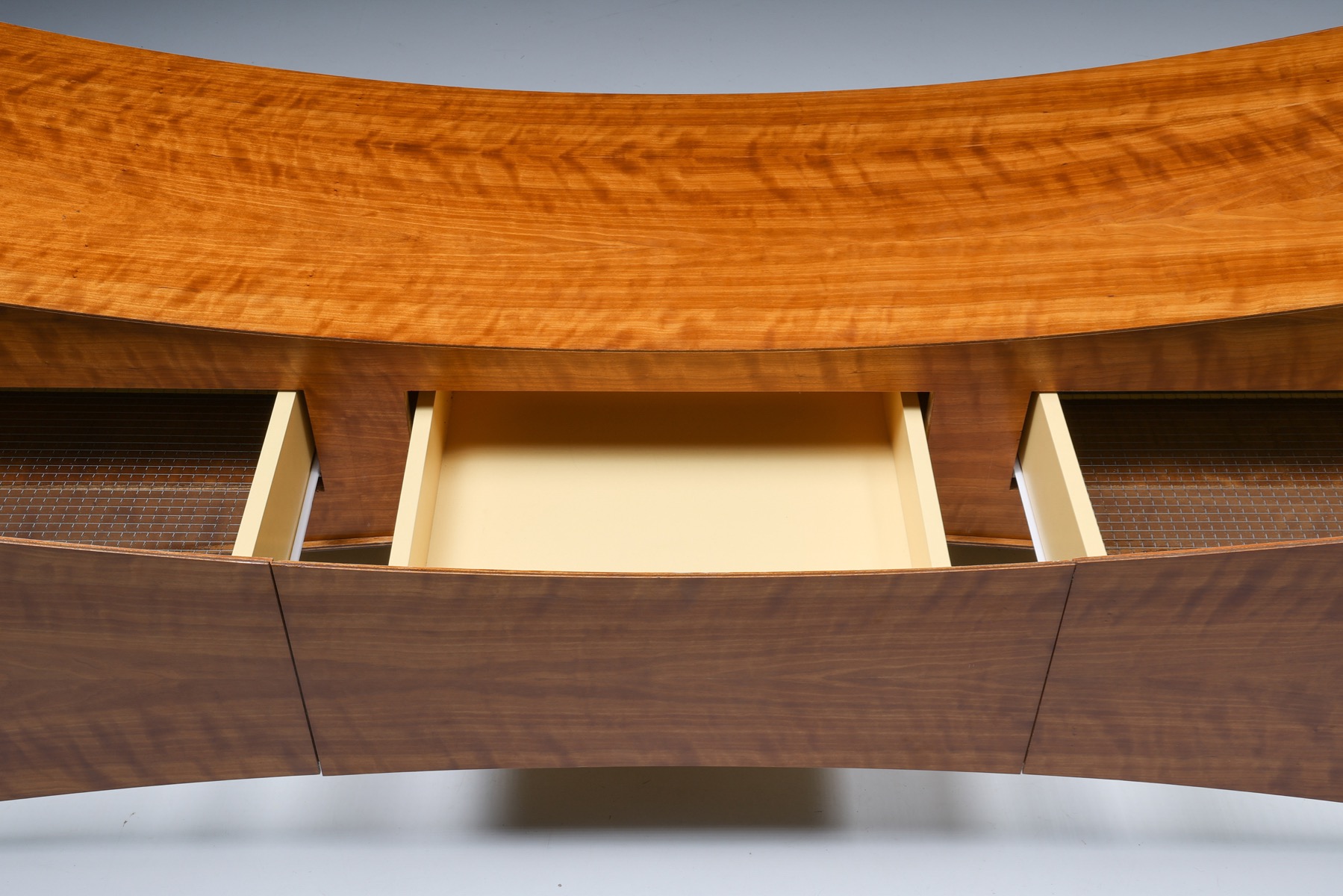  Floating Credenza in Walnut Wood - 1950's