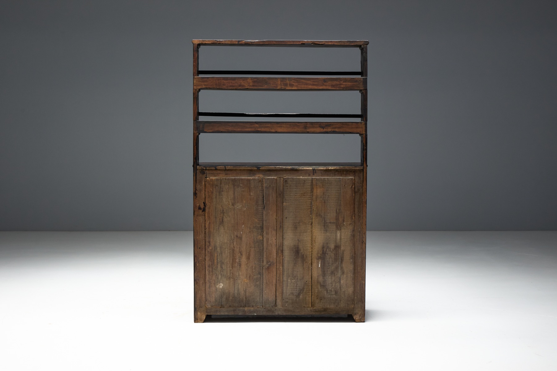 Folk Art Cabinet, Europe - Early 19th Century