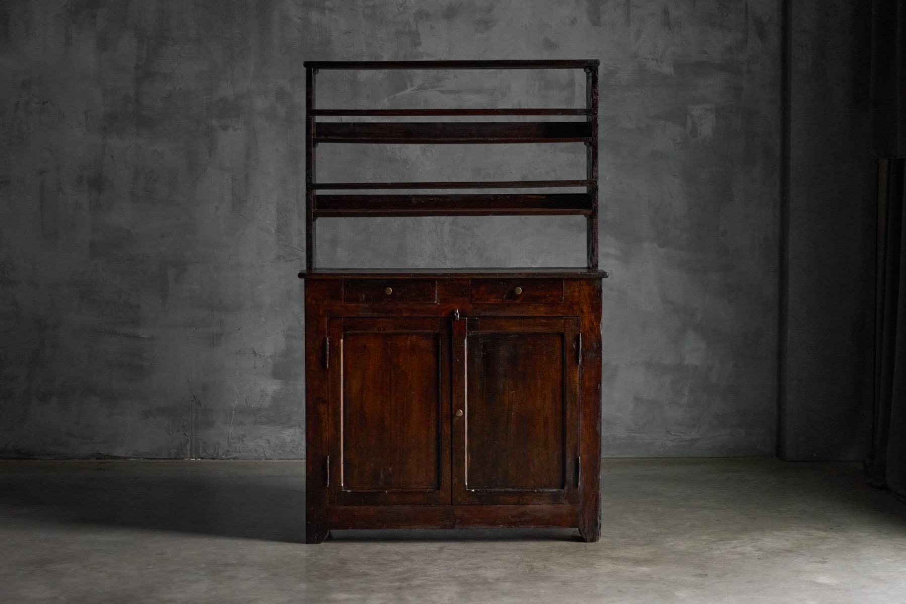 Folk Art Cabinet, Europe - Early 19th Century