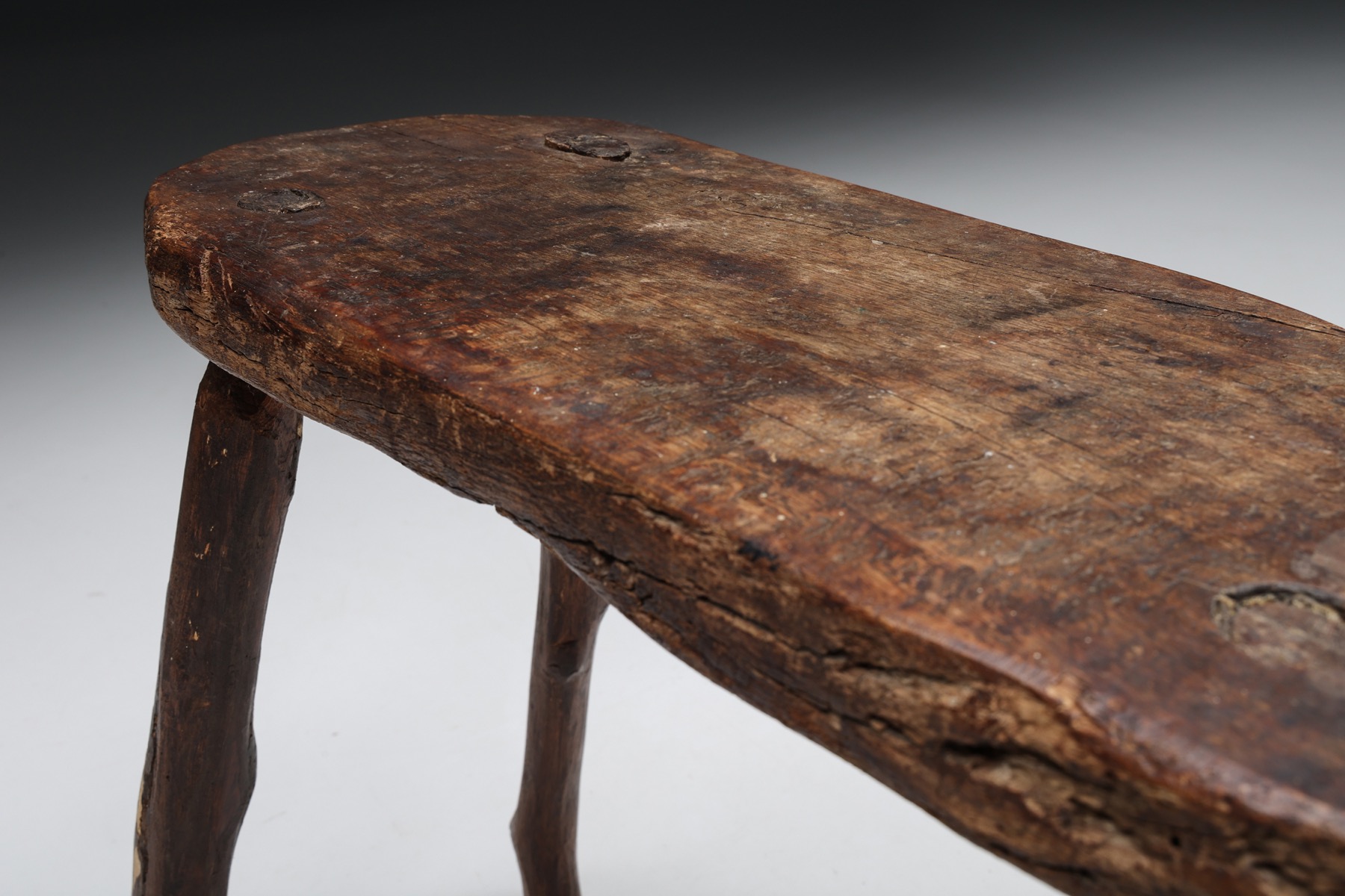 Four Legged Robust Stool - 1940s