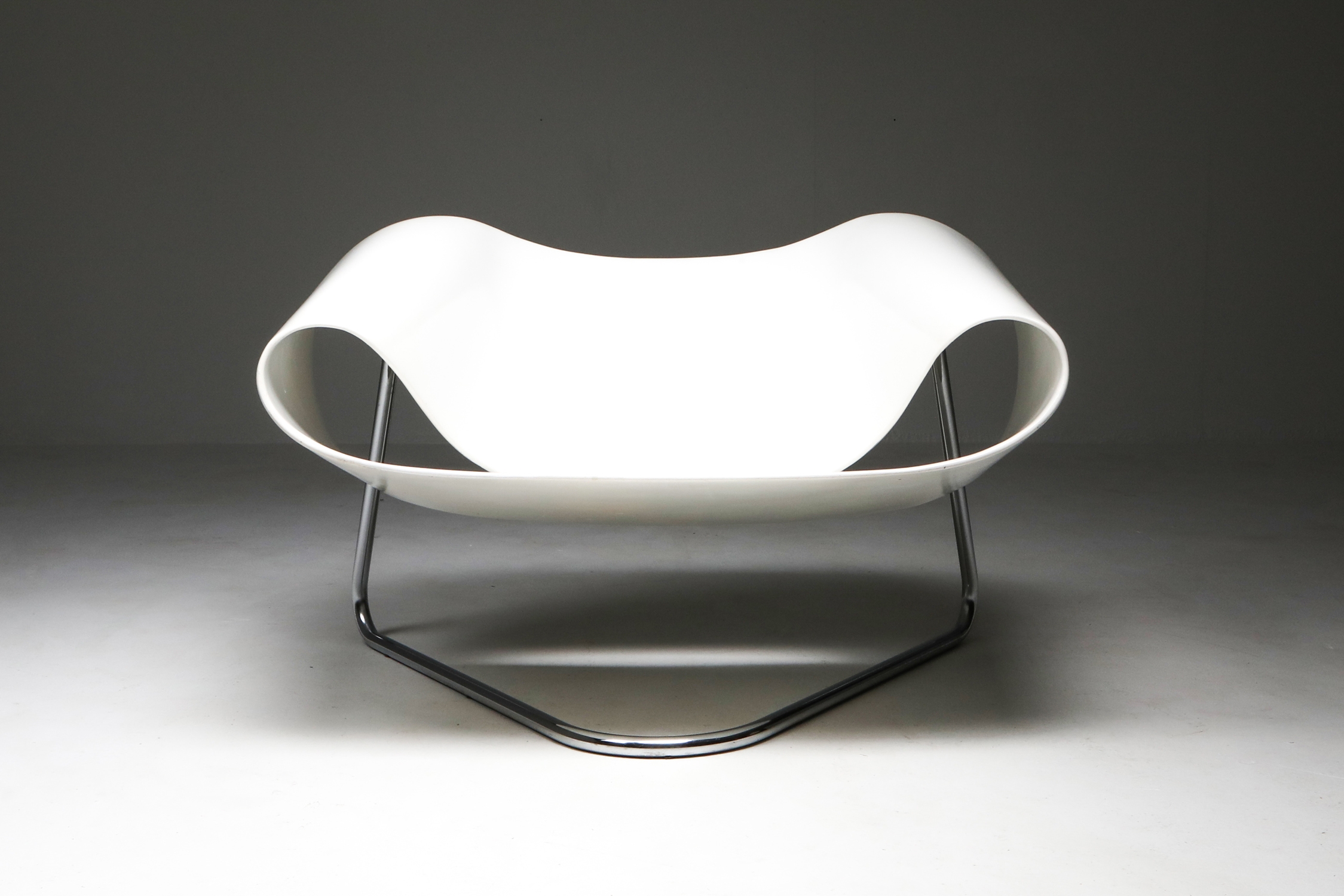 White Ribbon chair by Franca Stagi for Bernini - 1961