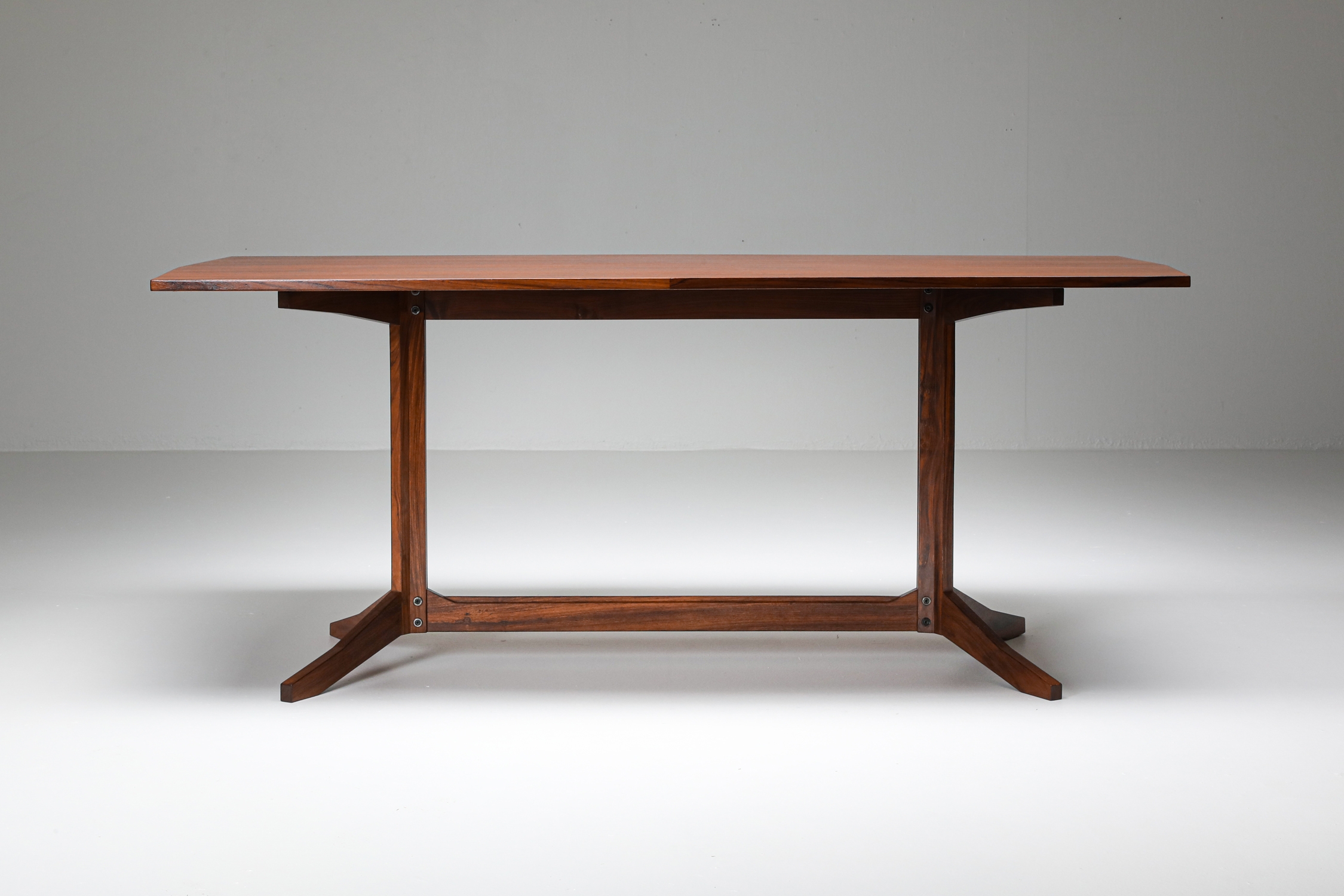 Rosewood Table TL22  by Franco Albini for Poggi - 1958