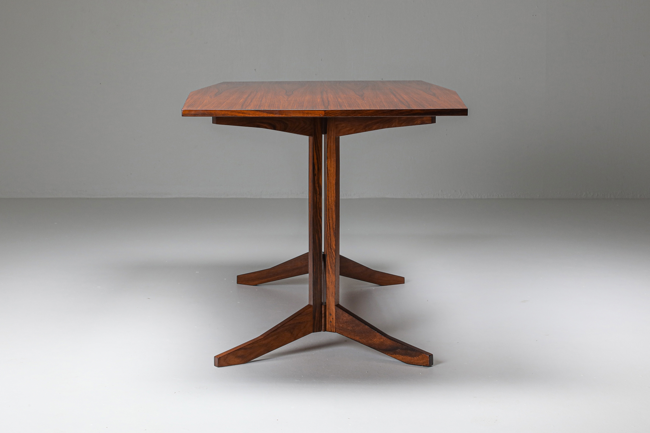 Rosewood Table TL22  by Franco Albini for Poggi - 1958