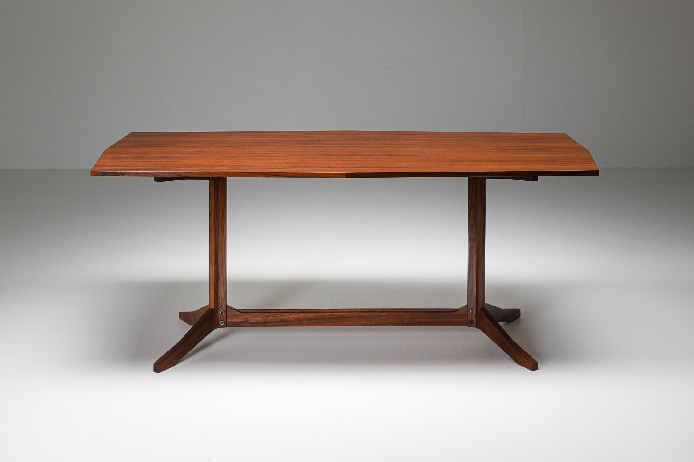 Rosewood Table TL22  by Franco Albini for Poggi - 1958