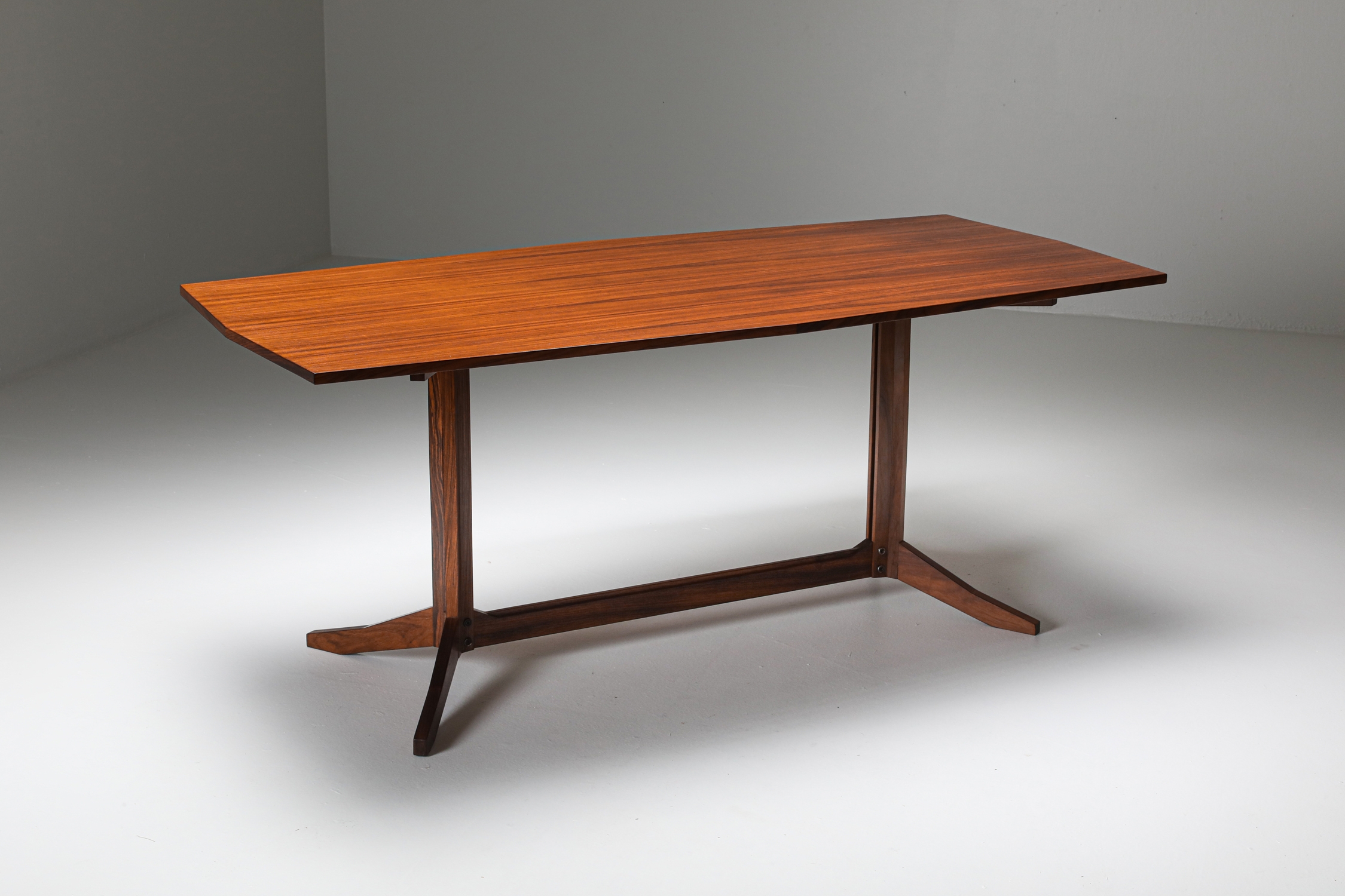 Rosewood Table TL22  by Franco Albini for Poggi - 1958