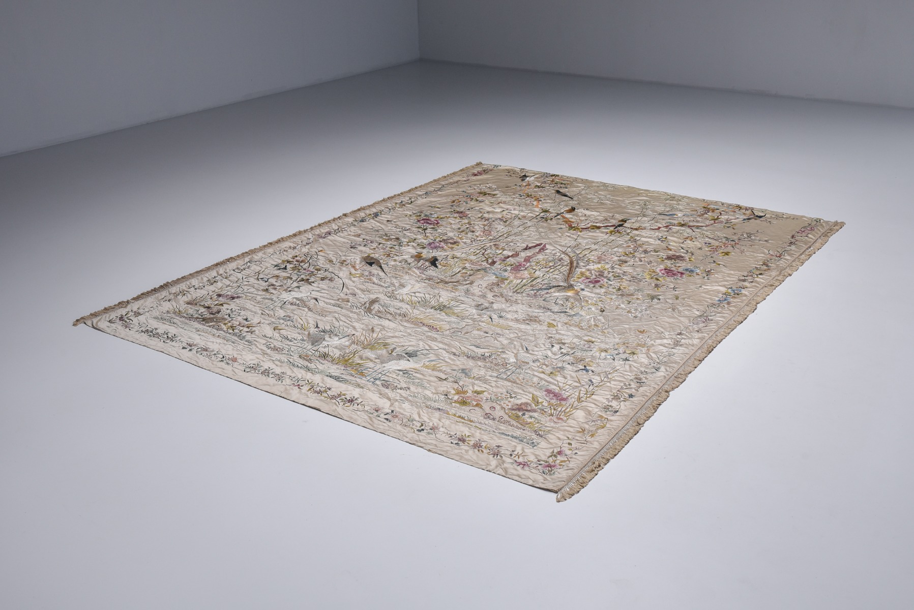 Art Deco Rug, French Craft - 1800's