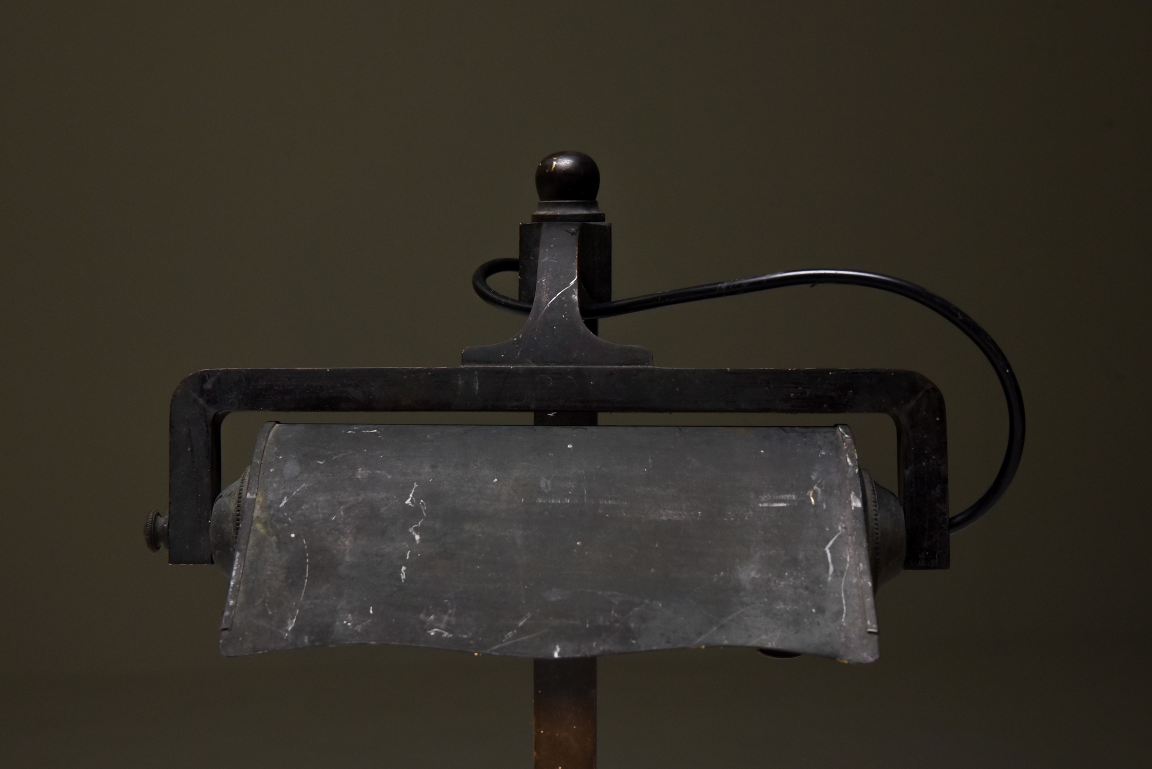 Castiron pre-war industrial desk lamps - 1900s