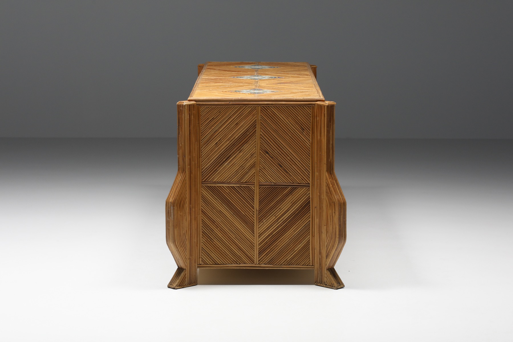  Double Face Credenza by Vivai Del Sud - 1970's