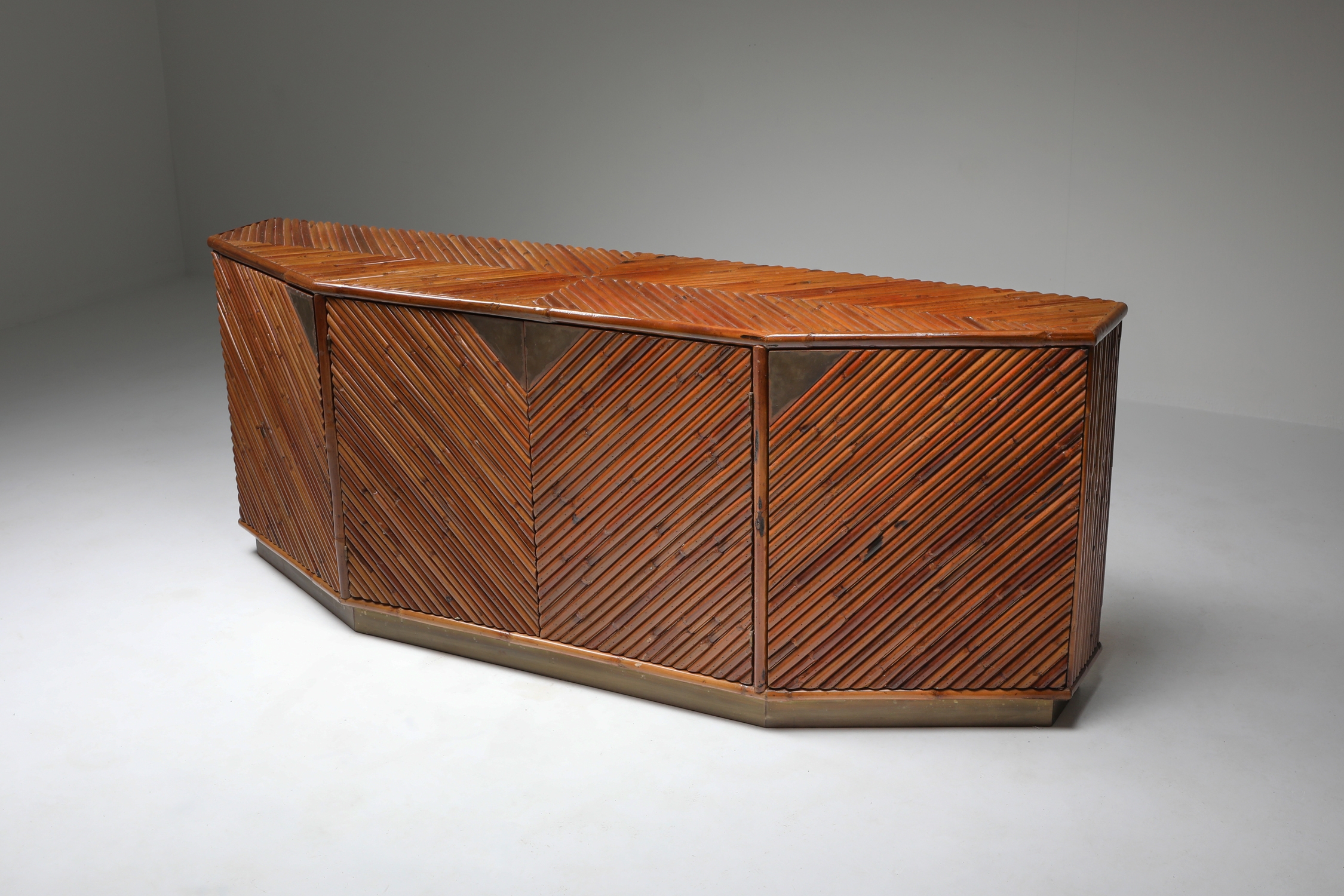Bamboo Credenza by Vivai del Sud - 1970s