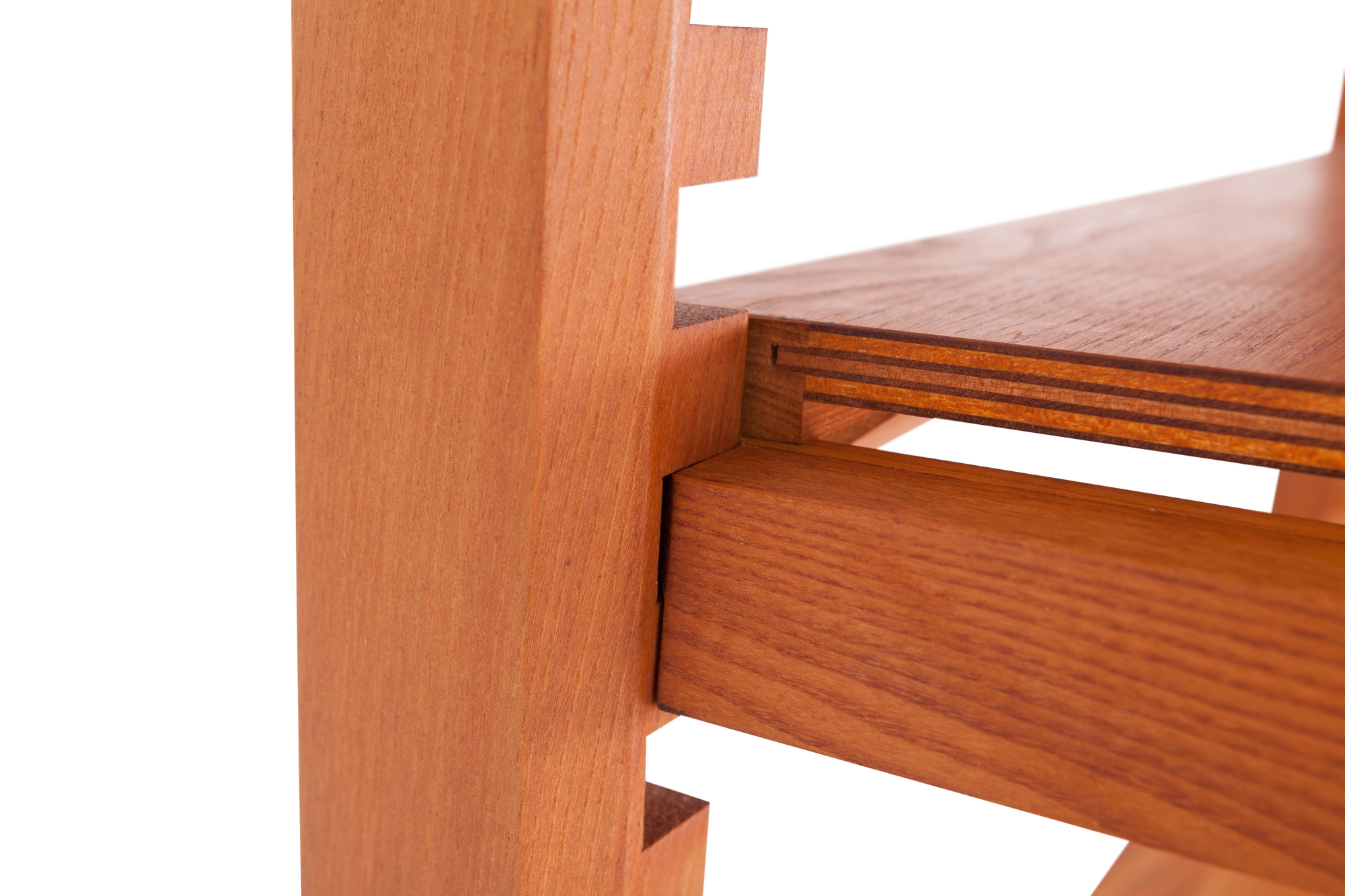 Rare Ajustable Bibliothèque In French Elm, Pierre Chapo - 1960s