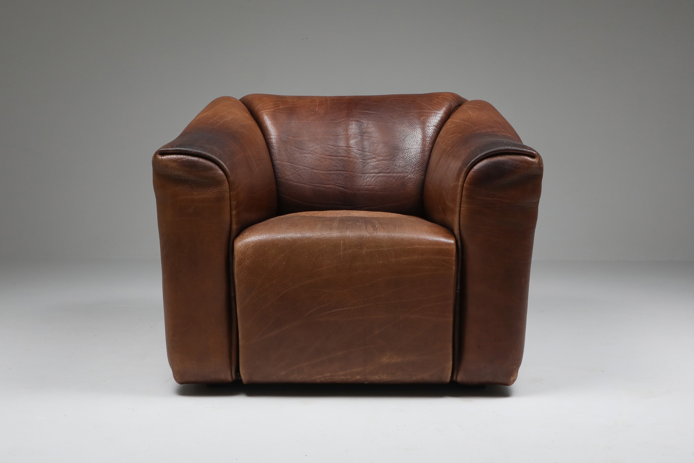 De Sede DS 47 Brown Leather Armchair - 1970s