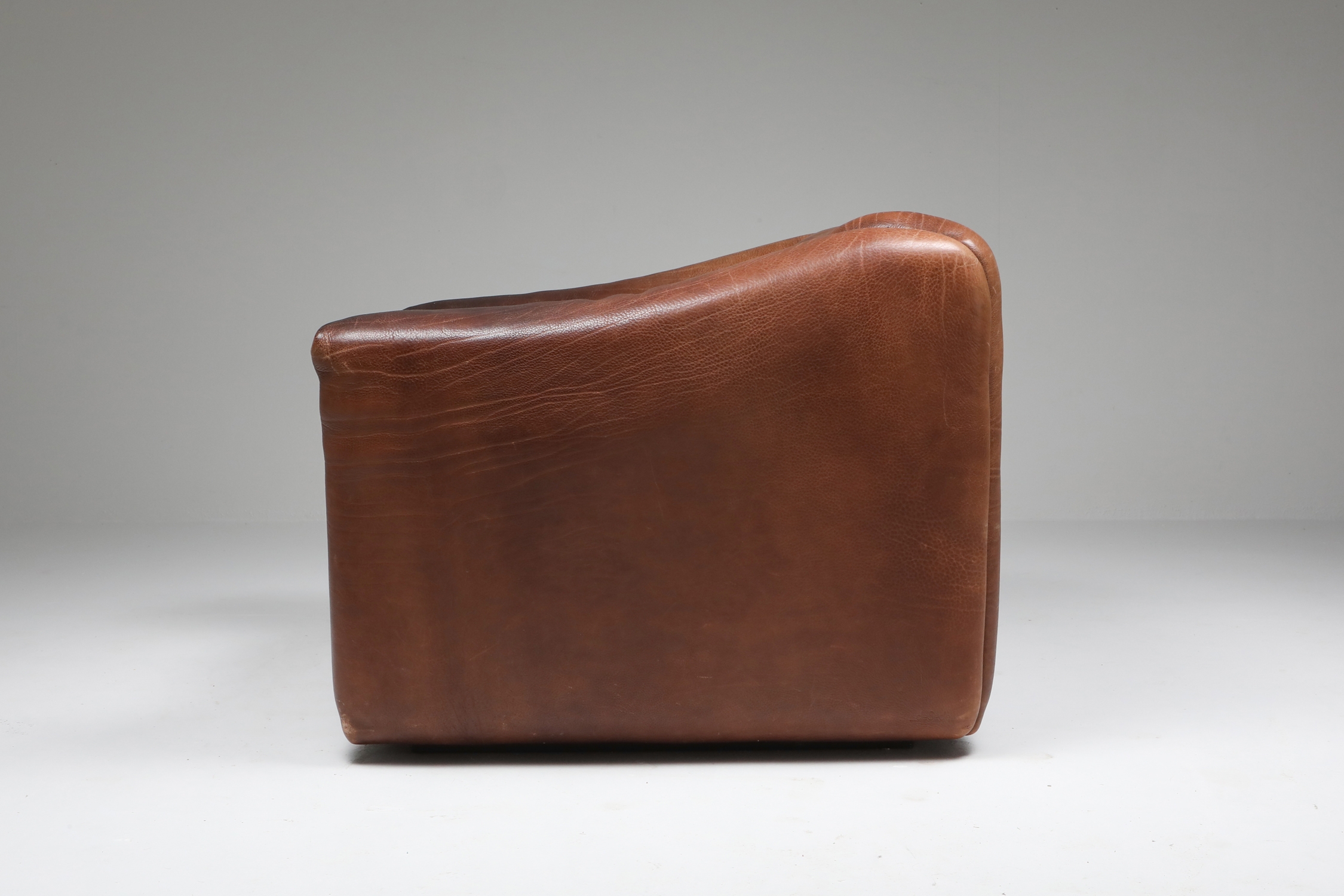 De Sede DS 47 Brown Leather Armchair - 1970s
