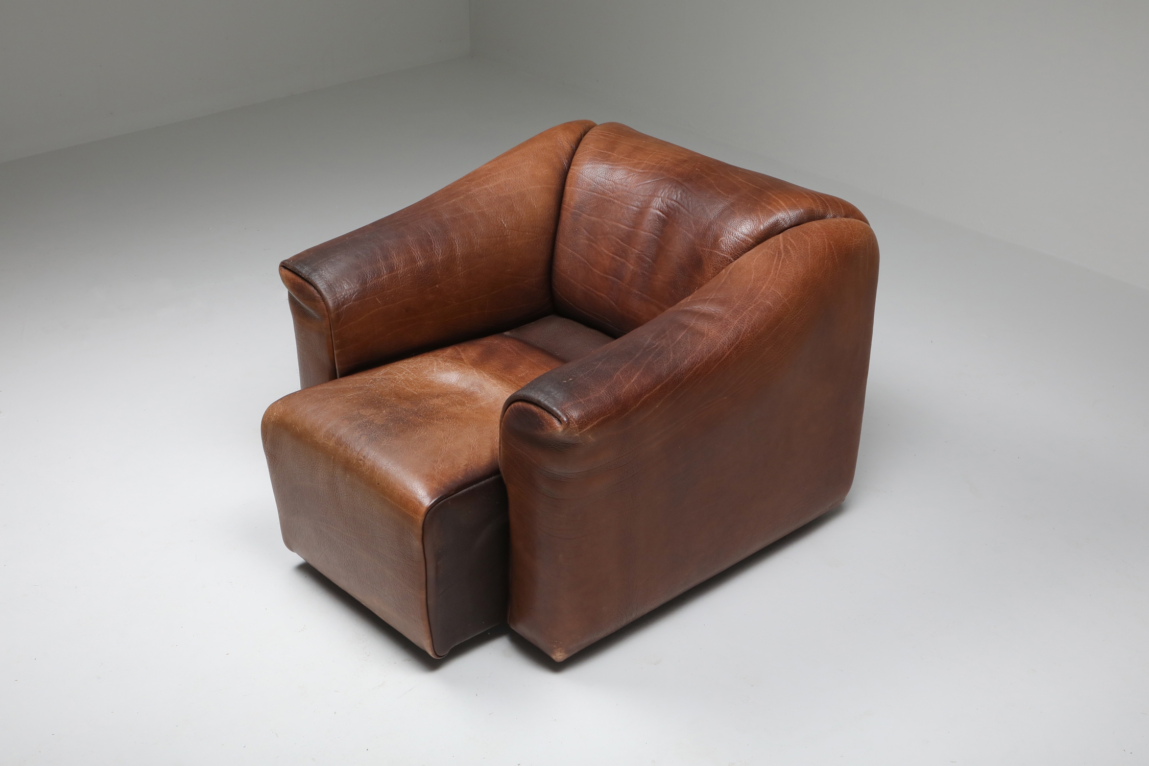 De Sede DS 47 Brown Leather Armchair - 1970s