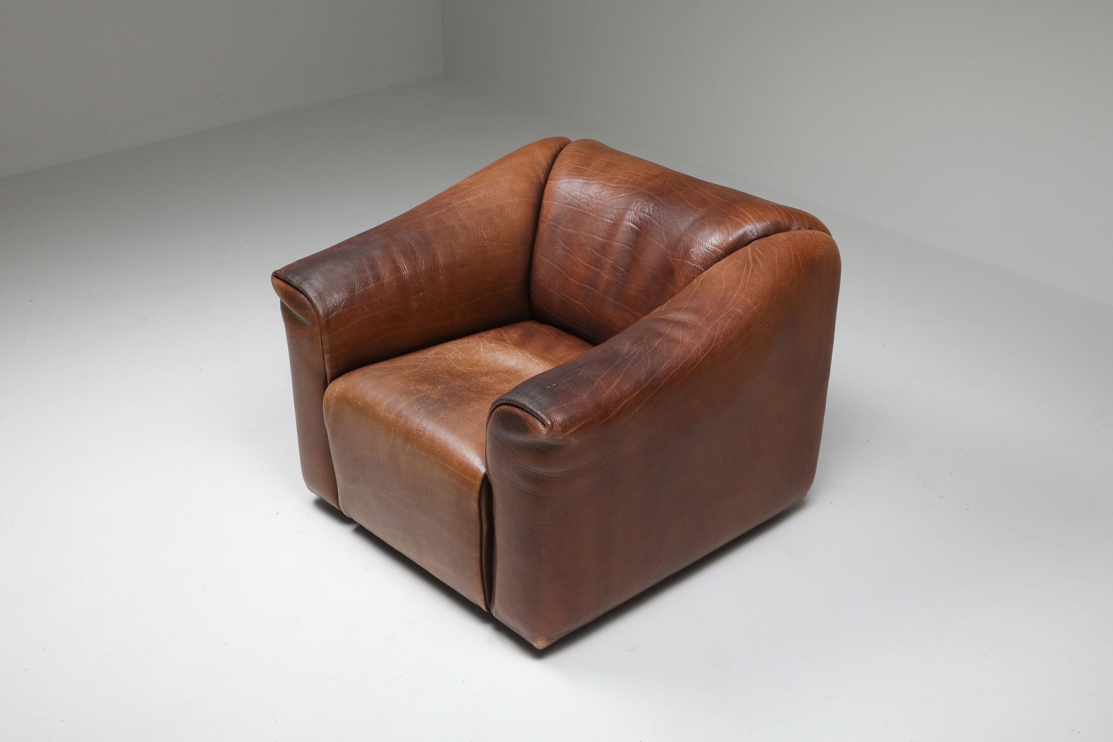 De Sede DS 47 Brown Leather Armchair - 1970s