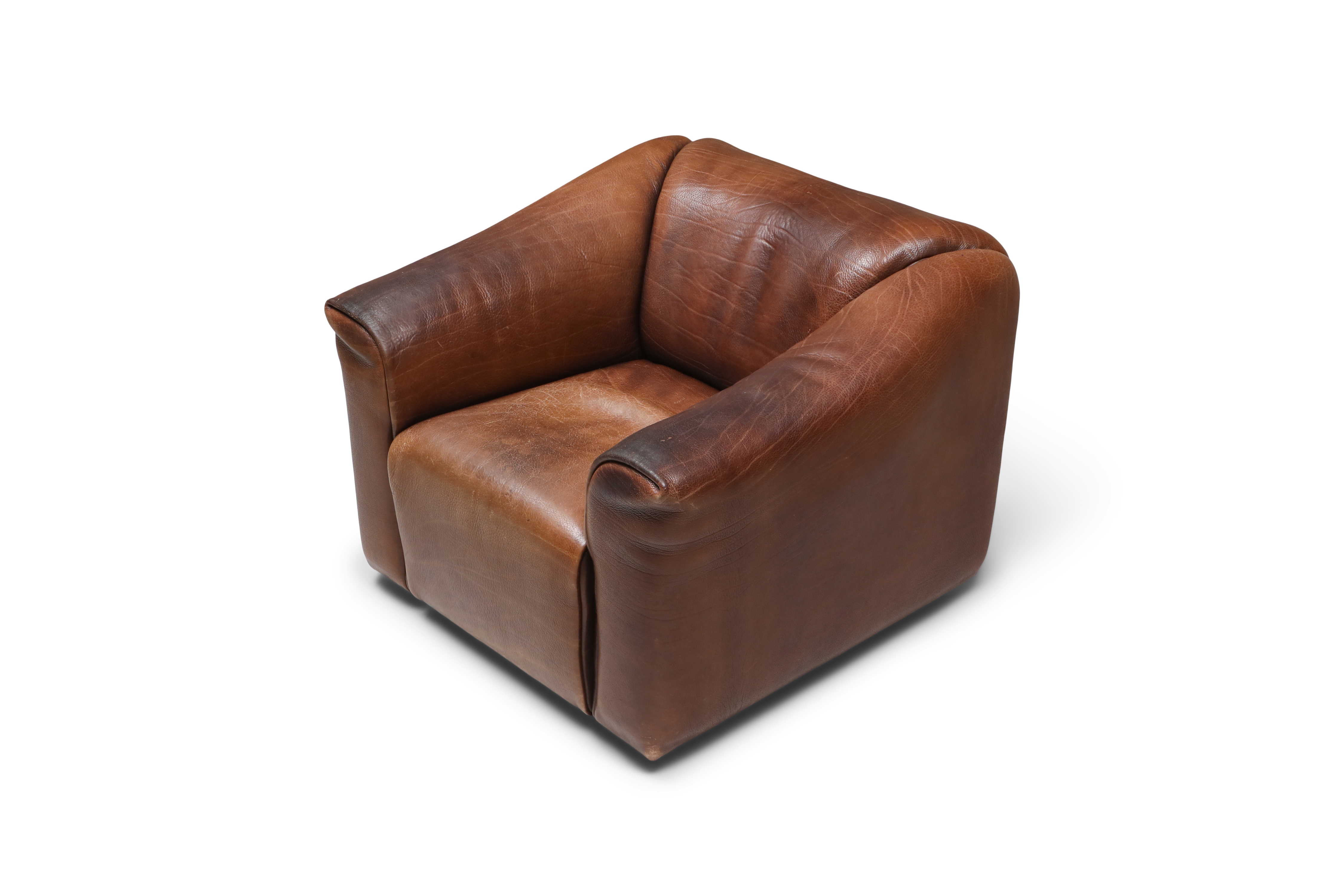 De Sede DS 47 Brown Leather Armchair - 1970s