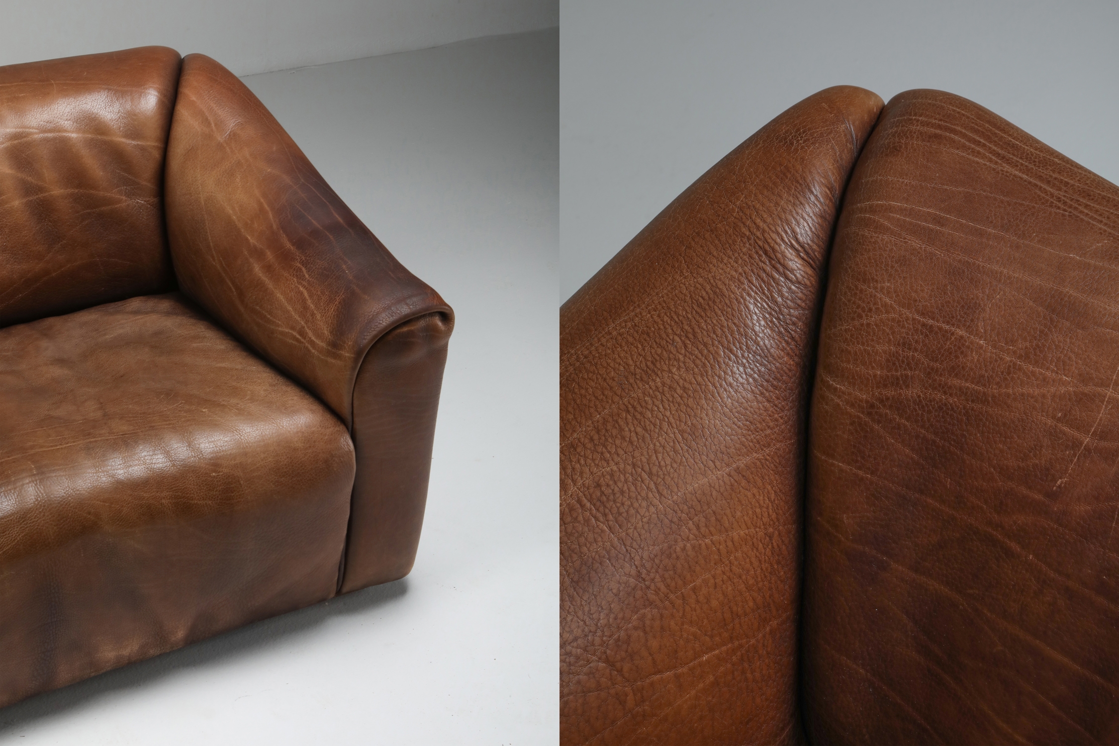 De Sede DS 47 Brown Leather Armchair - 1970s