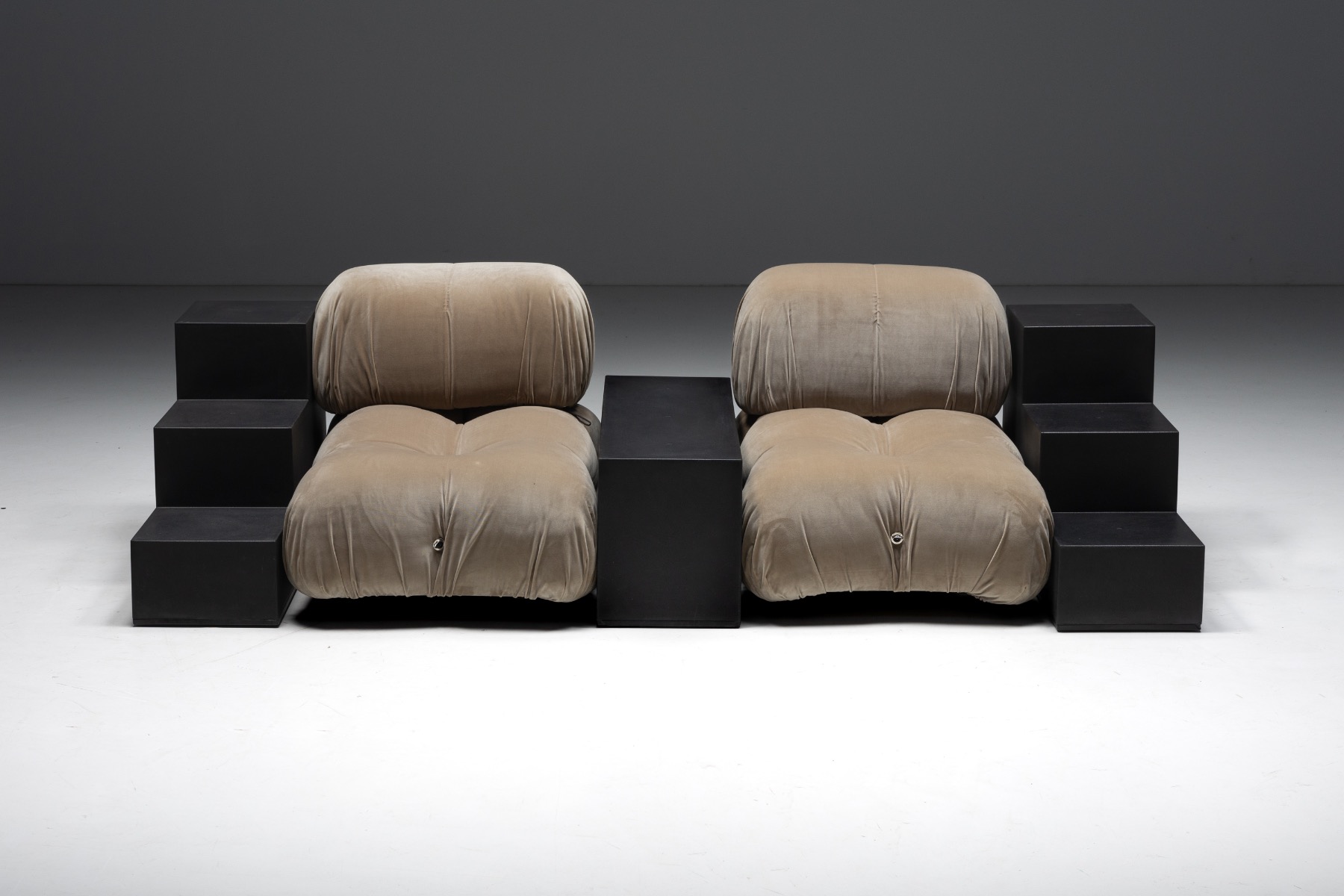 Gli Scacchi Modular Elements by Mario Bellini for B&B Italia - 1970s