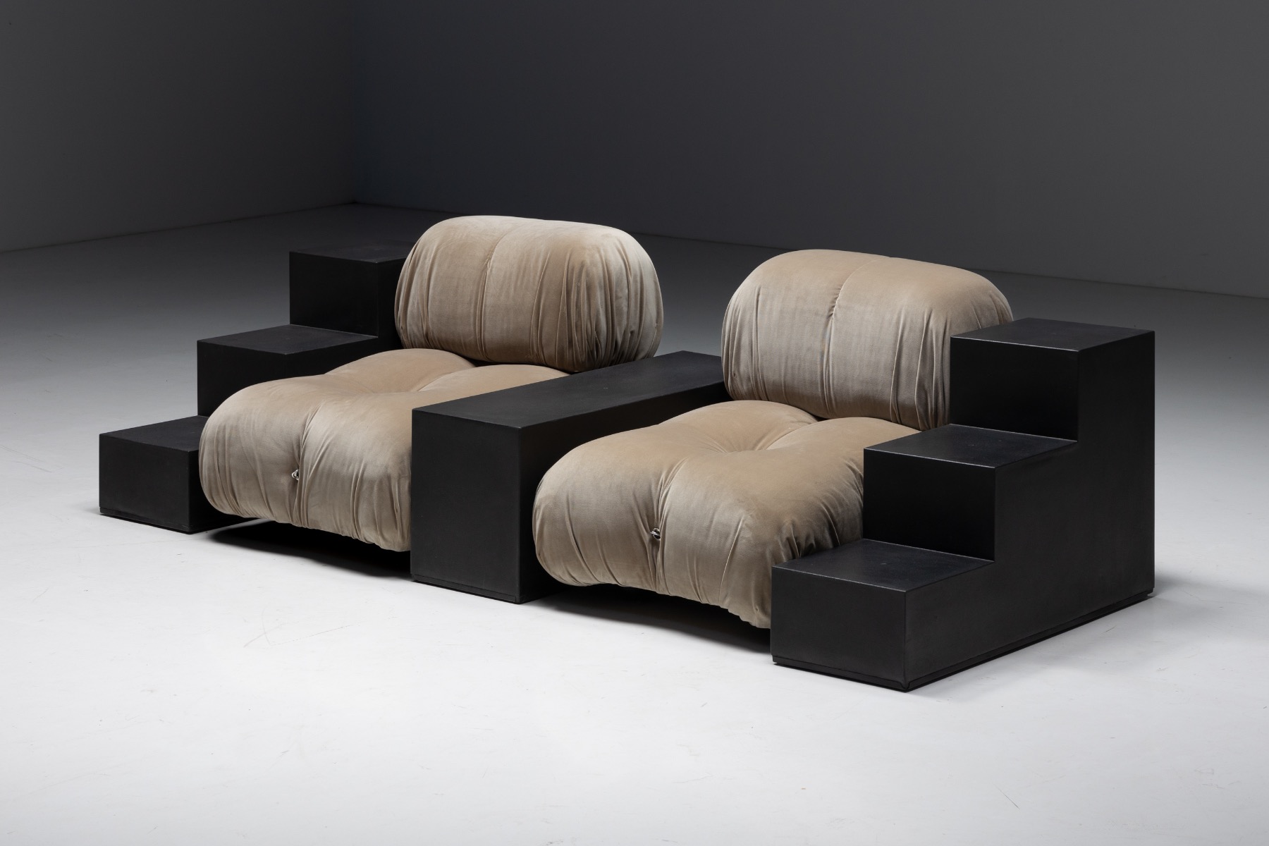 Gli Scacchi Modular Elements by Mario Bellini for B&B Italia - 1970s