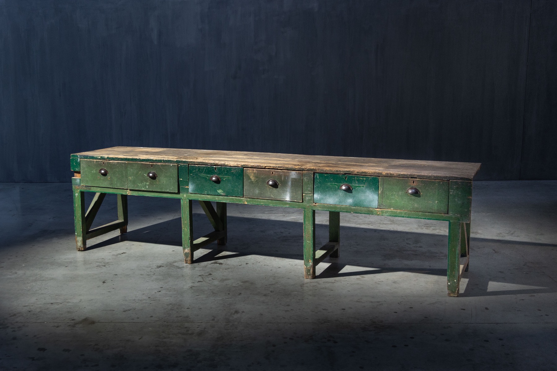 Farmhouse Work Table - Early 20th Century